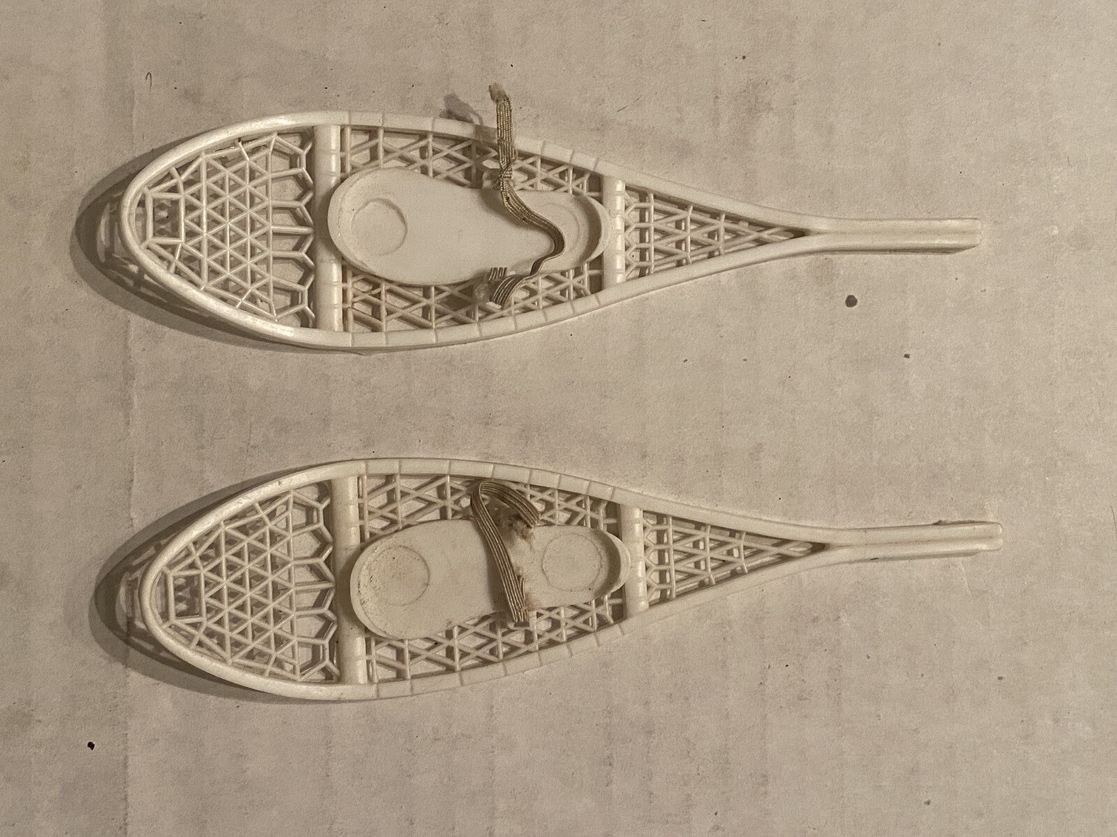 1960’s / 70’s GI Joe Accessory : Snowshoes With Straps Marked Hasbro B83
