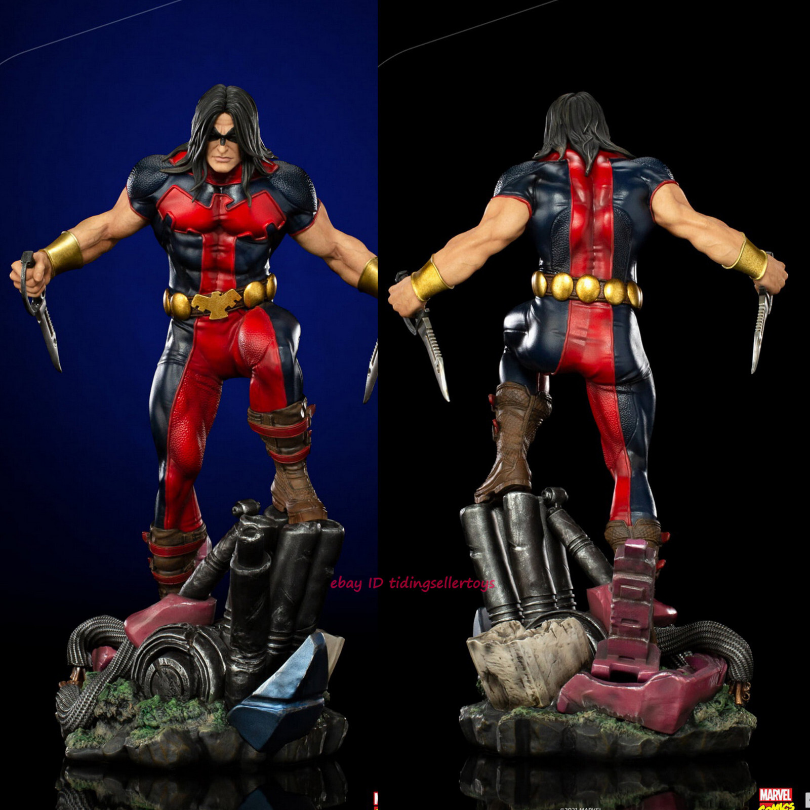 Iron Studios Warpath The New Mutants X-Men BDS Art Scale James Proudstar
