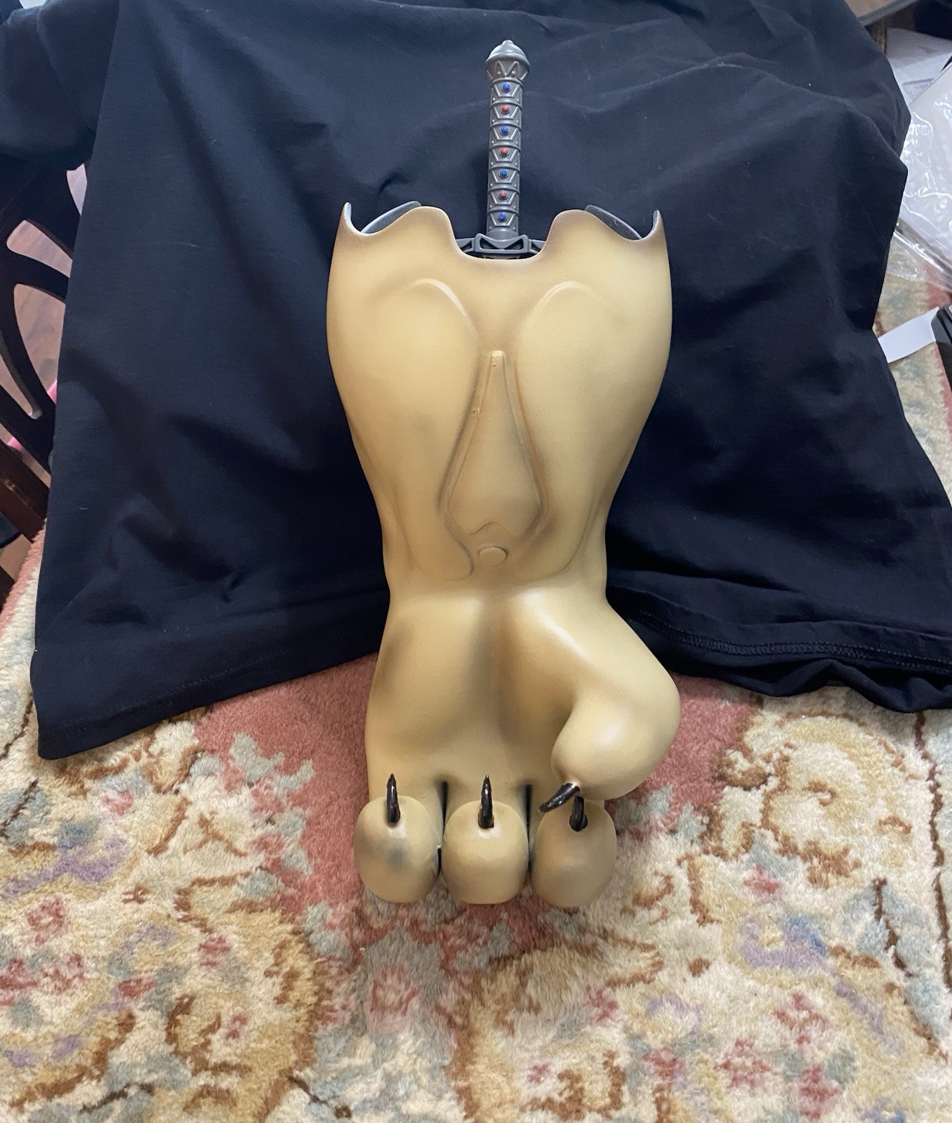 Thundercats Claw Shield Cosplay 3D Printed w/ Dagger Sword Cartoon