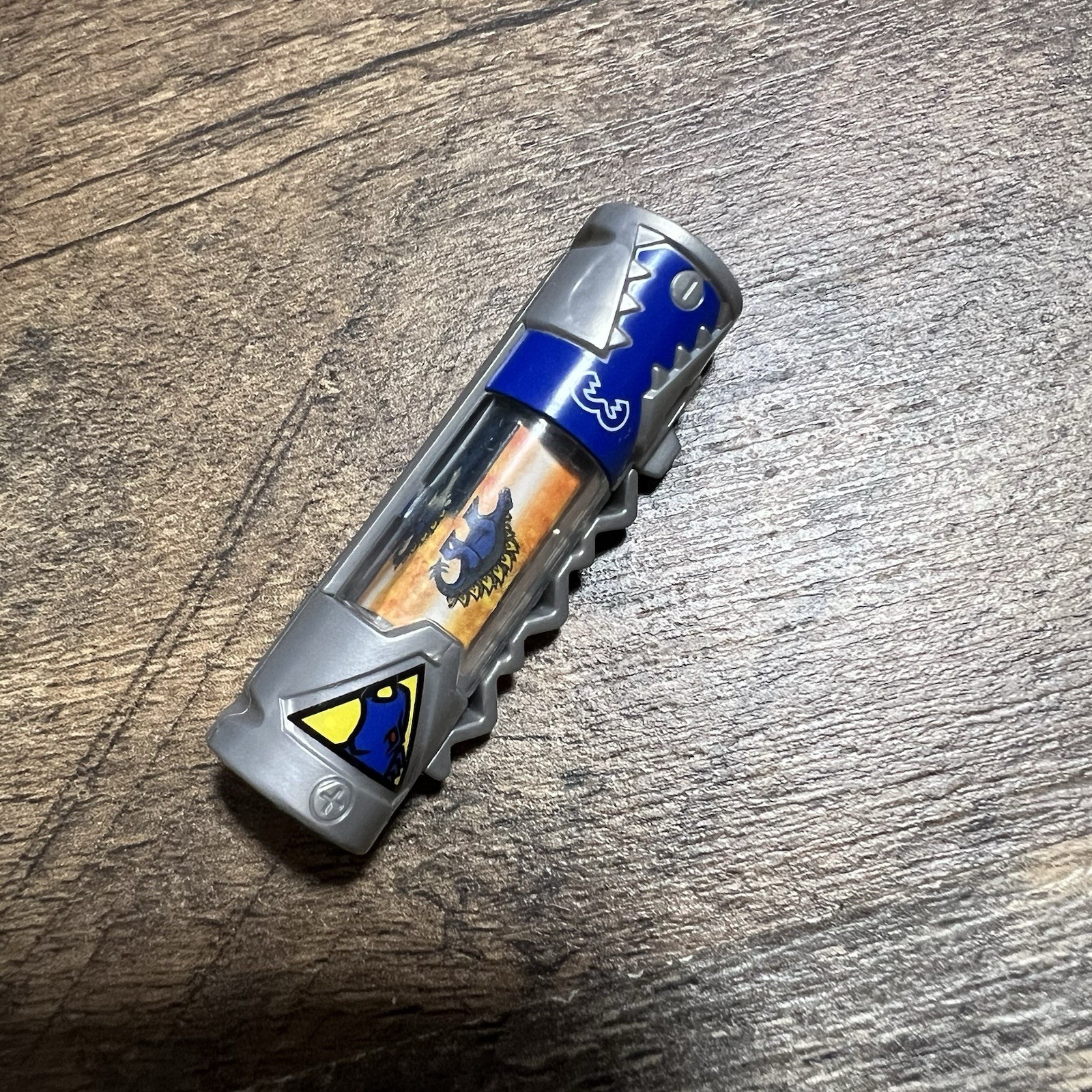 Power Rangers Dino Super Charge Charger Number #3 Blue Stegosaurus
