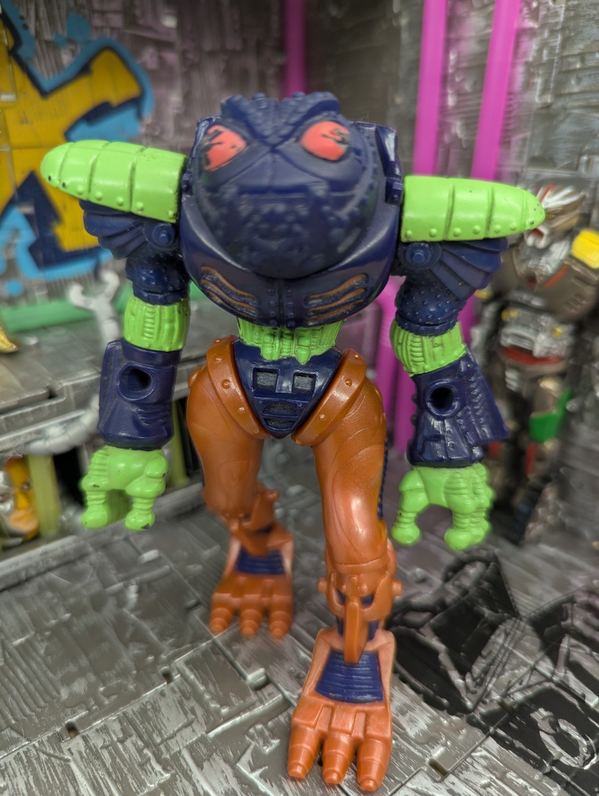 1990 Hasbro Bucky O’Hare Toadborg Figure Toad Wars Vintage