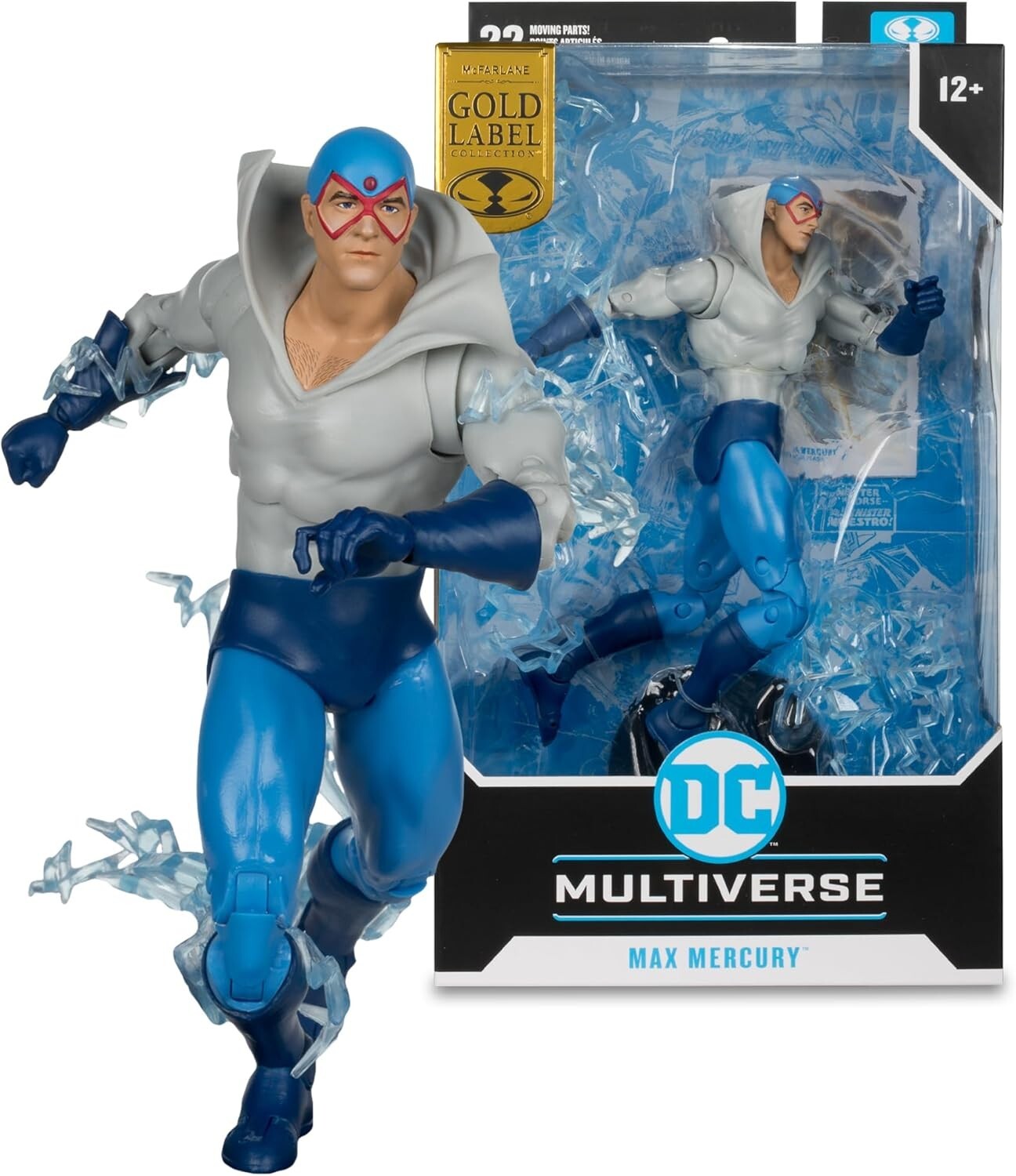 DC Multiverse MAX MERCURY The Flash Gold Label 7” McFarlane Toys NEW IN HAND