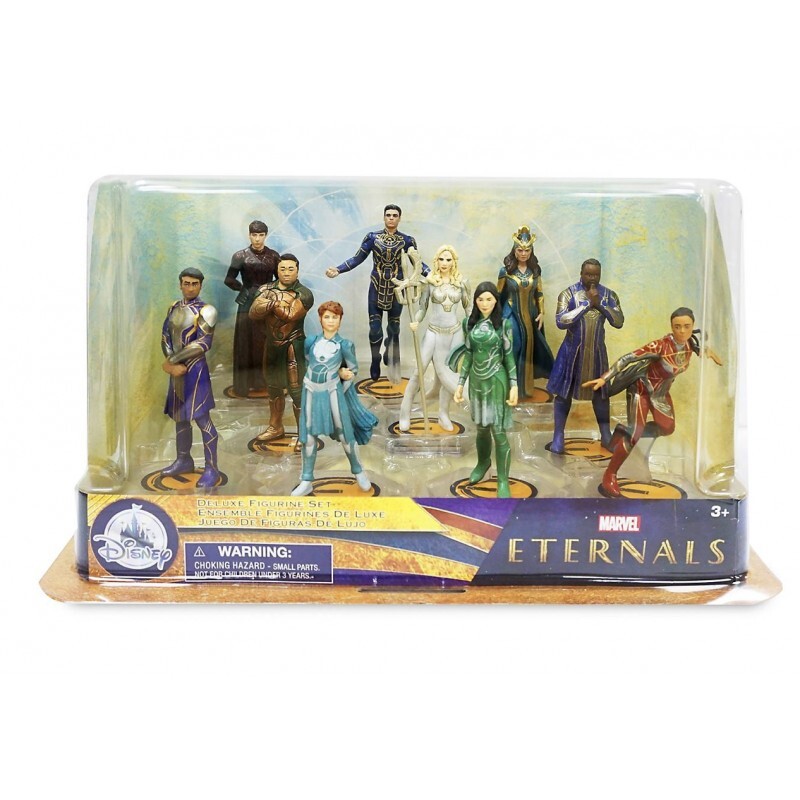 NEW Disney Marvel Eternals Deluxe 10 Action Figures Set Playset Figurine