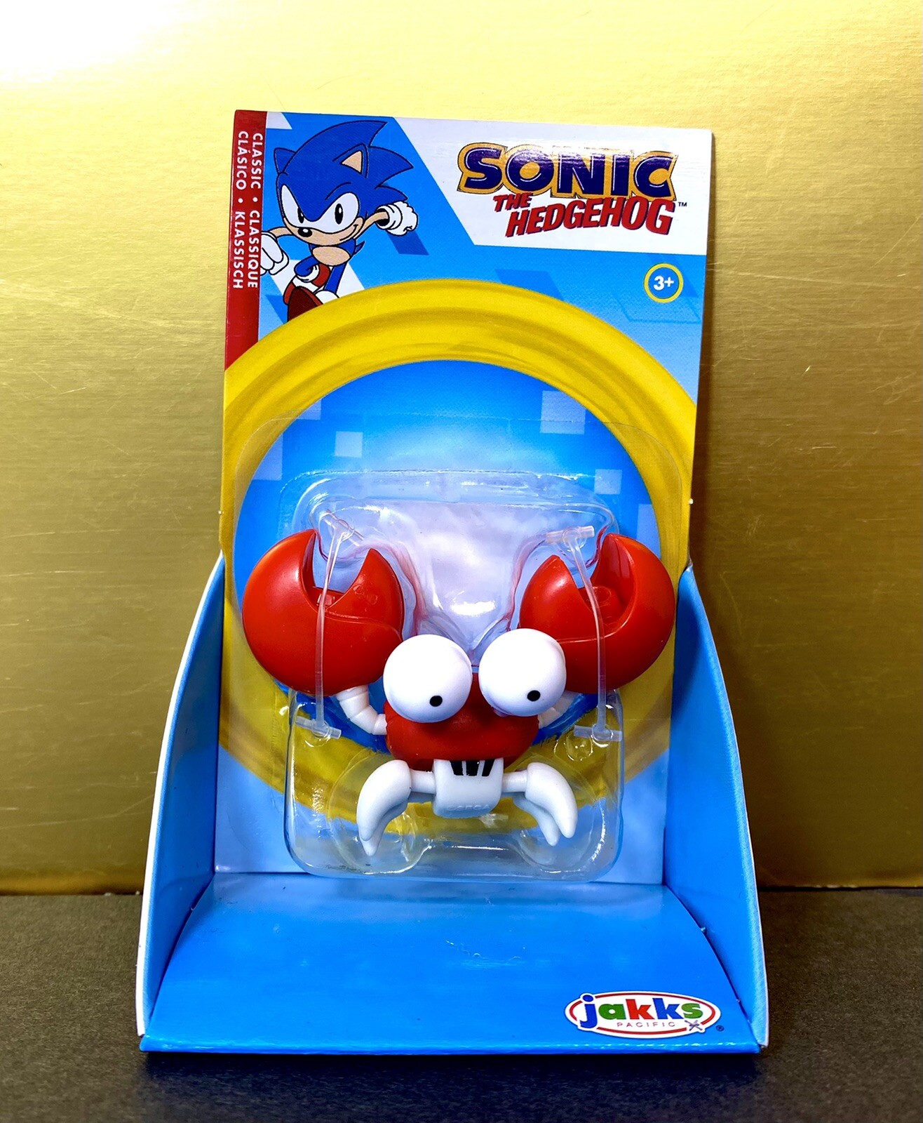 2022 JAKKS Pacific Sonic the Hedgehog 2.75in Action Figure: CLASSIC CRABMEAT