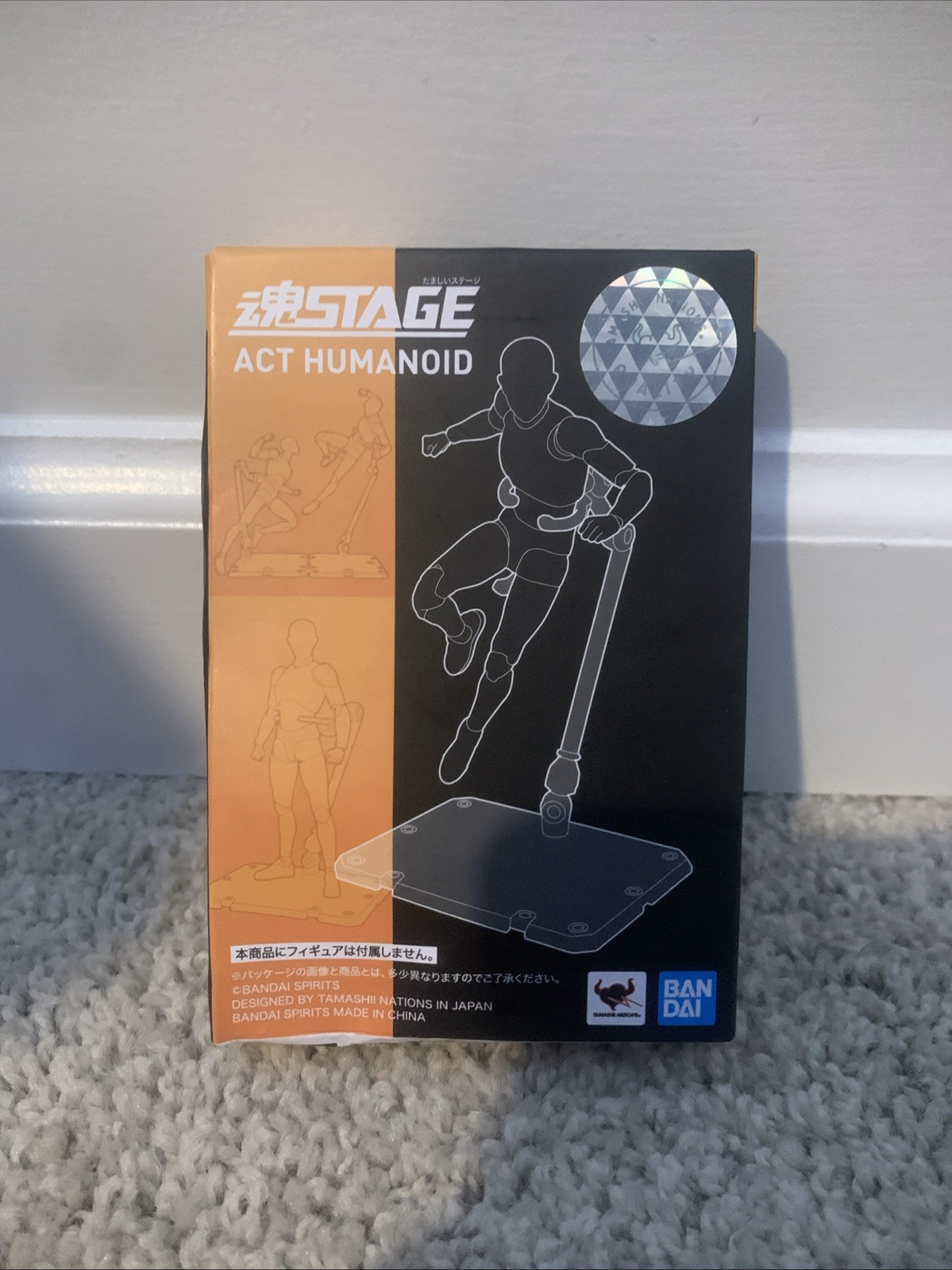 Bandai Tamashii Stage Act for Humanoid Stand Support – Clear Sealed New In Box