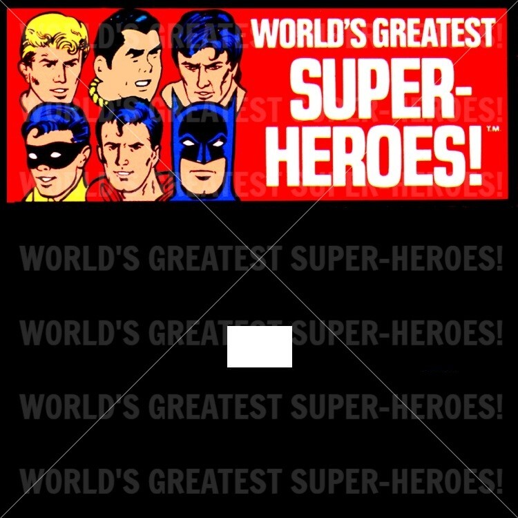 Mego Mr. Mxyzptlk Belt Decal for World&rsquo;s Greatest Superheroes 8&Prime; Action Figure