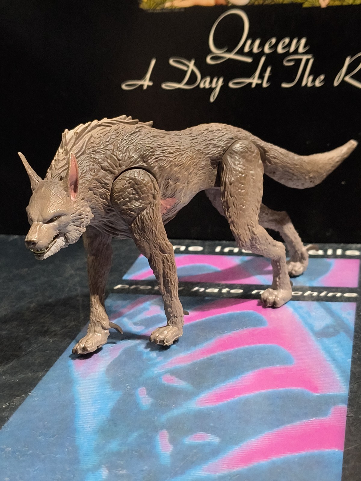 Rampage Movie Ralph The Wolf Lanard Toys Action Figure Small Animal Figure