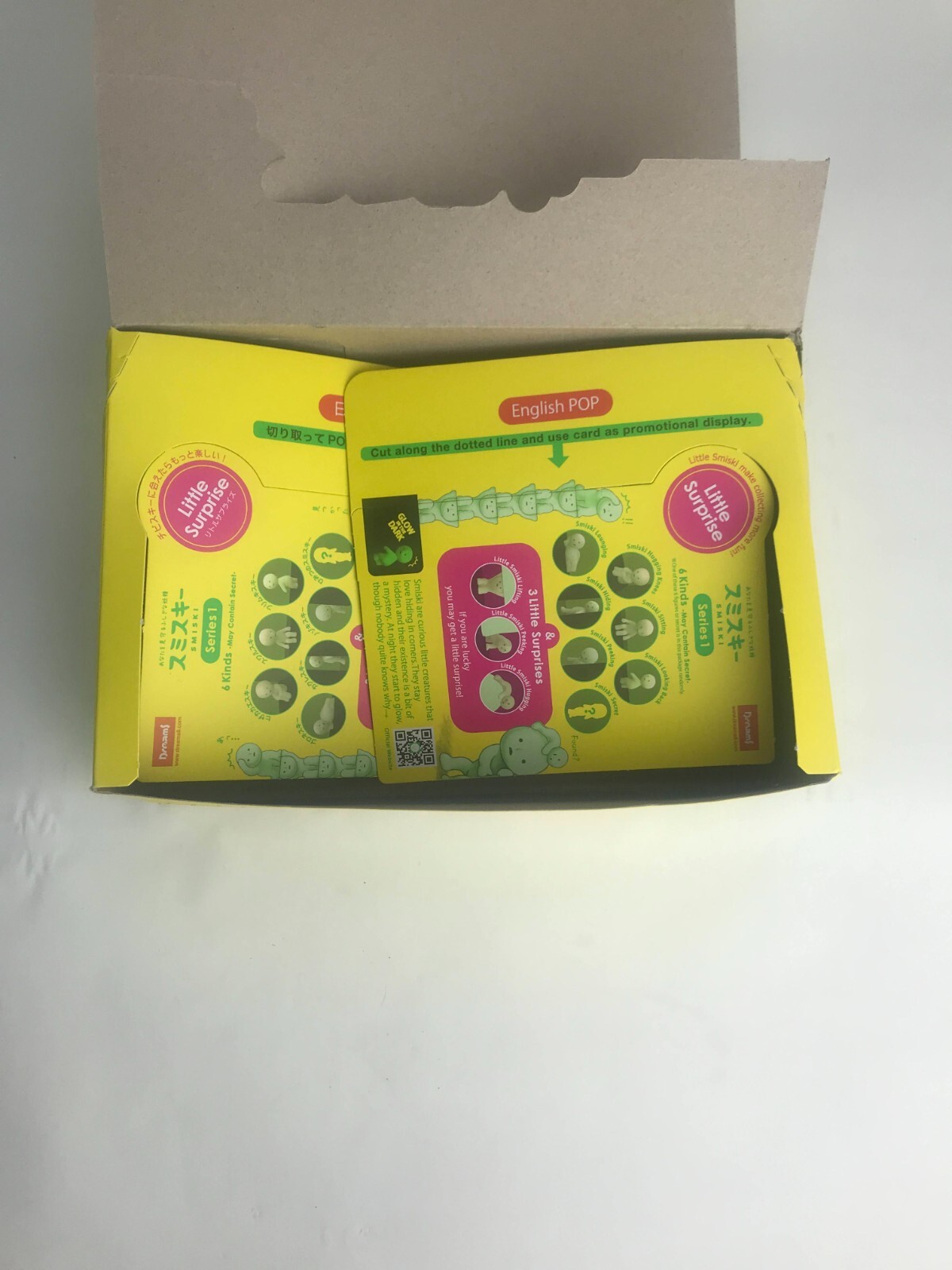 (Authentic!) SMISKI Series 1 ONLY retail box | NO FIGURES INCLUDED