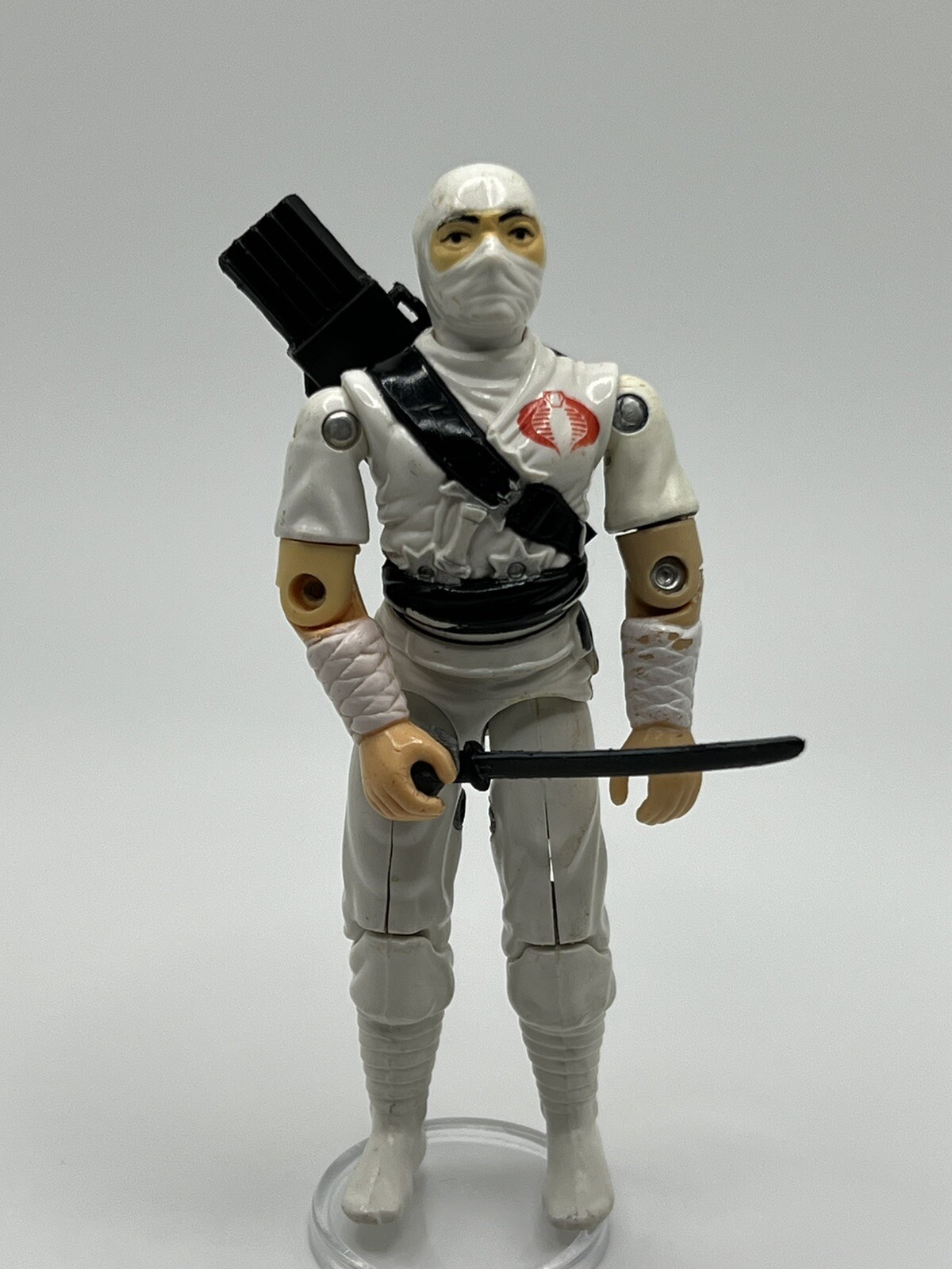 Estrela 1984 Comandos Em Acao Cobra Do Gelo Brazil GI Joe Storm Shadow V1 Rare
