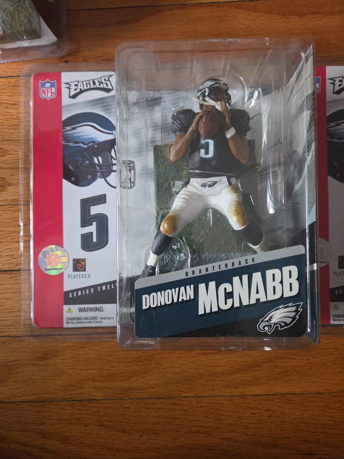 Donovan McNabb Philadelphia Eagles McFarlane Lot Of 2 Black and Green Jersey!
