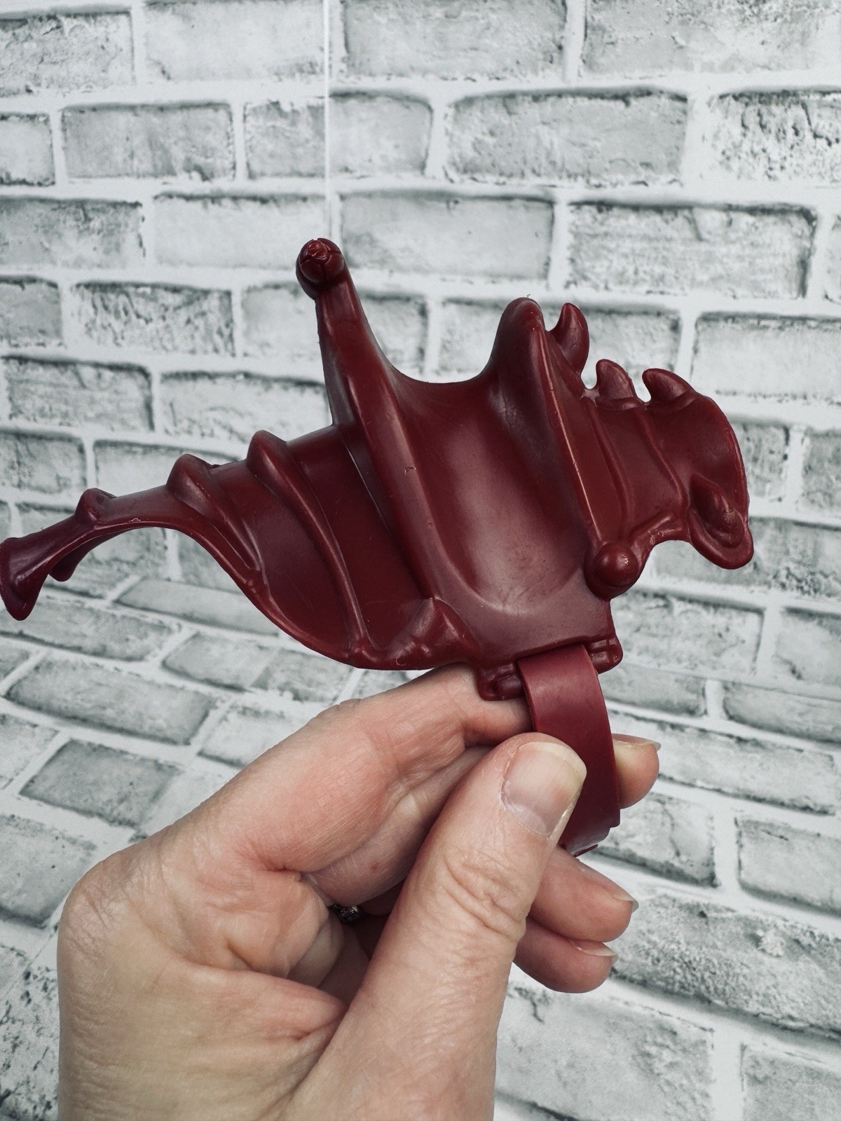 Vintage MOTU Battle Cat Saddle w/ Strap He-Man Masters Of The Universe Accessory