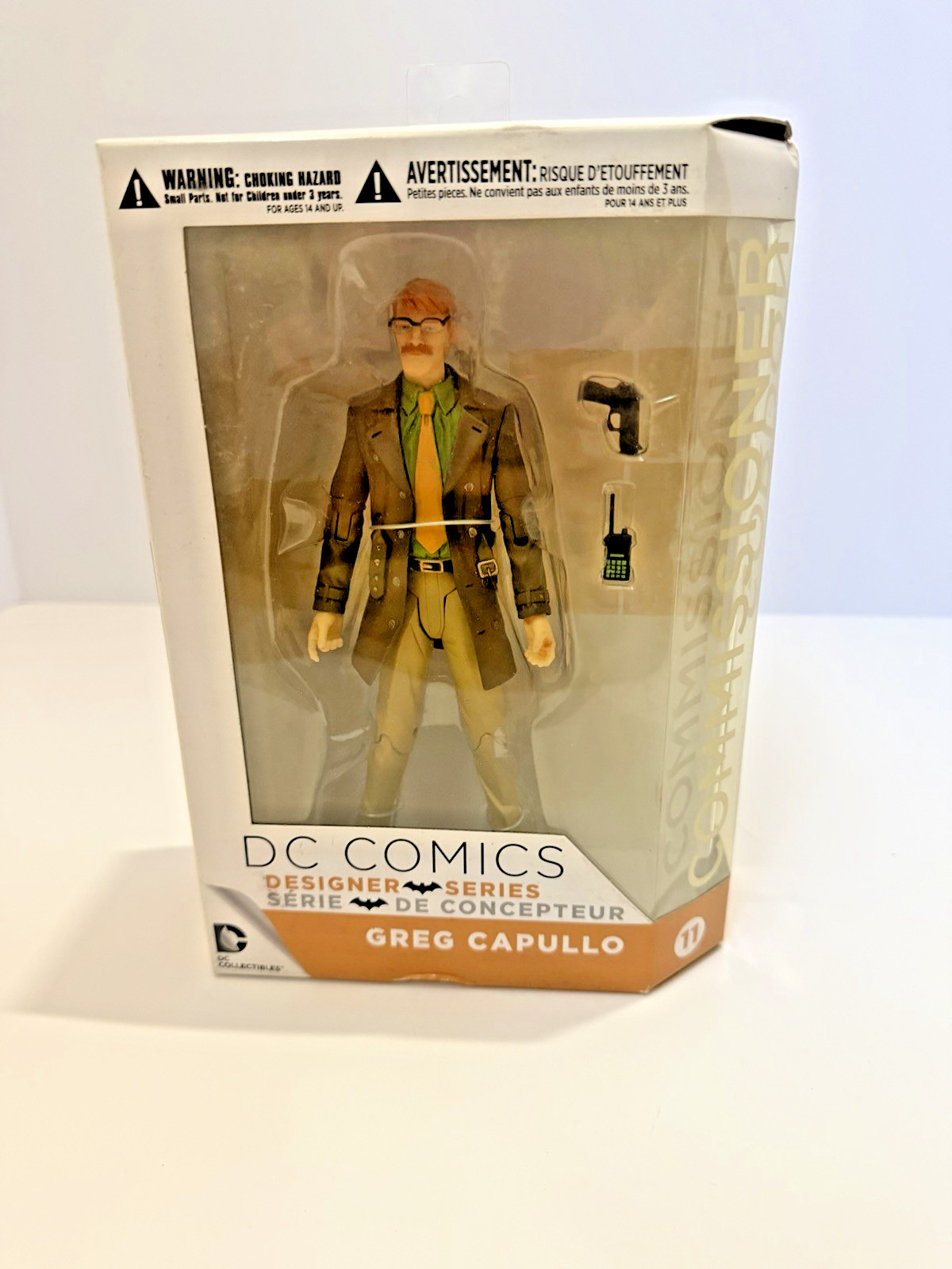 DC Comics Designer Series Commissioner Gordon Figure Greg Capullo DCU (Batman)