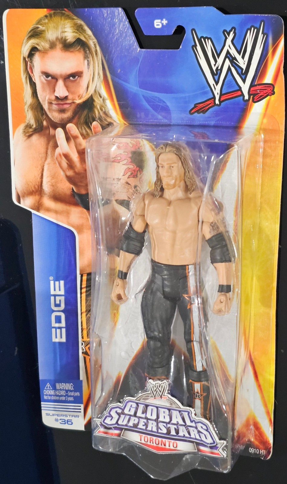WWE Edge Series 40 Wrestling Figure #36 Global Superstars Toronto Canada
