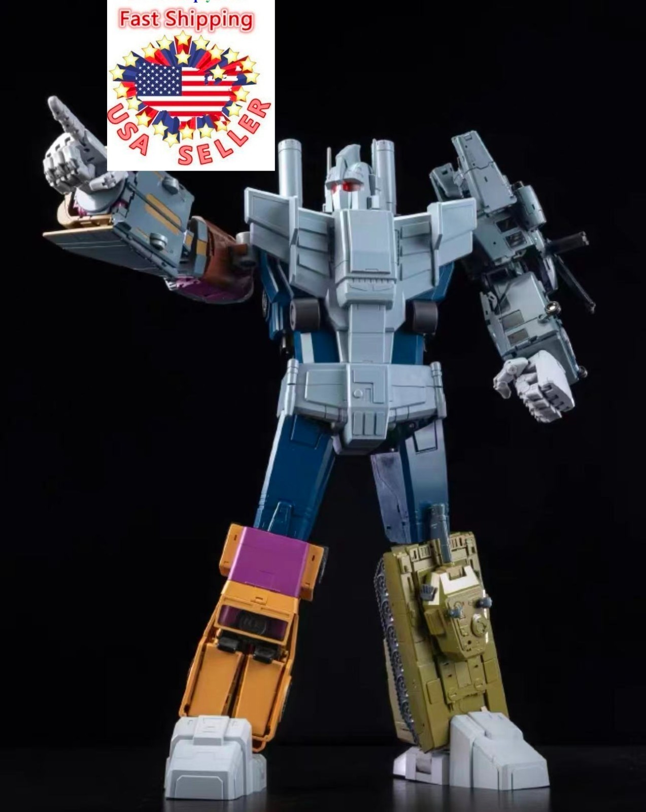 NEW G1 TRANSFORMER Bruticus COMBINATION Magic Square MS 03 04 05 06 07 USA 21&Prime;