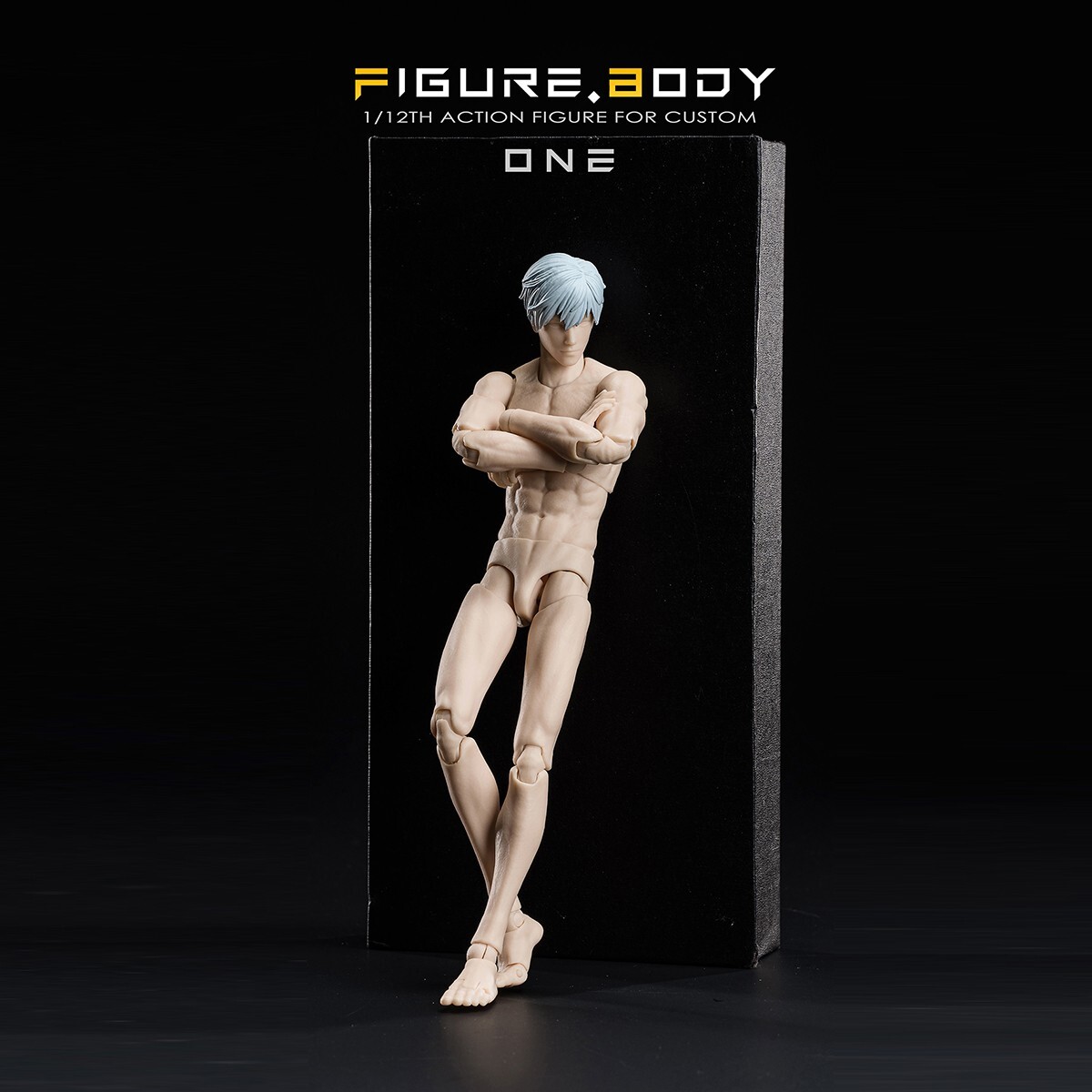 VTOYS X BMS 1:12 Male Flexible Doll Pale Action Figure Jointed Body & Head Model