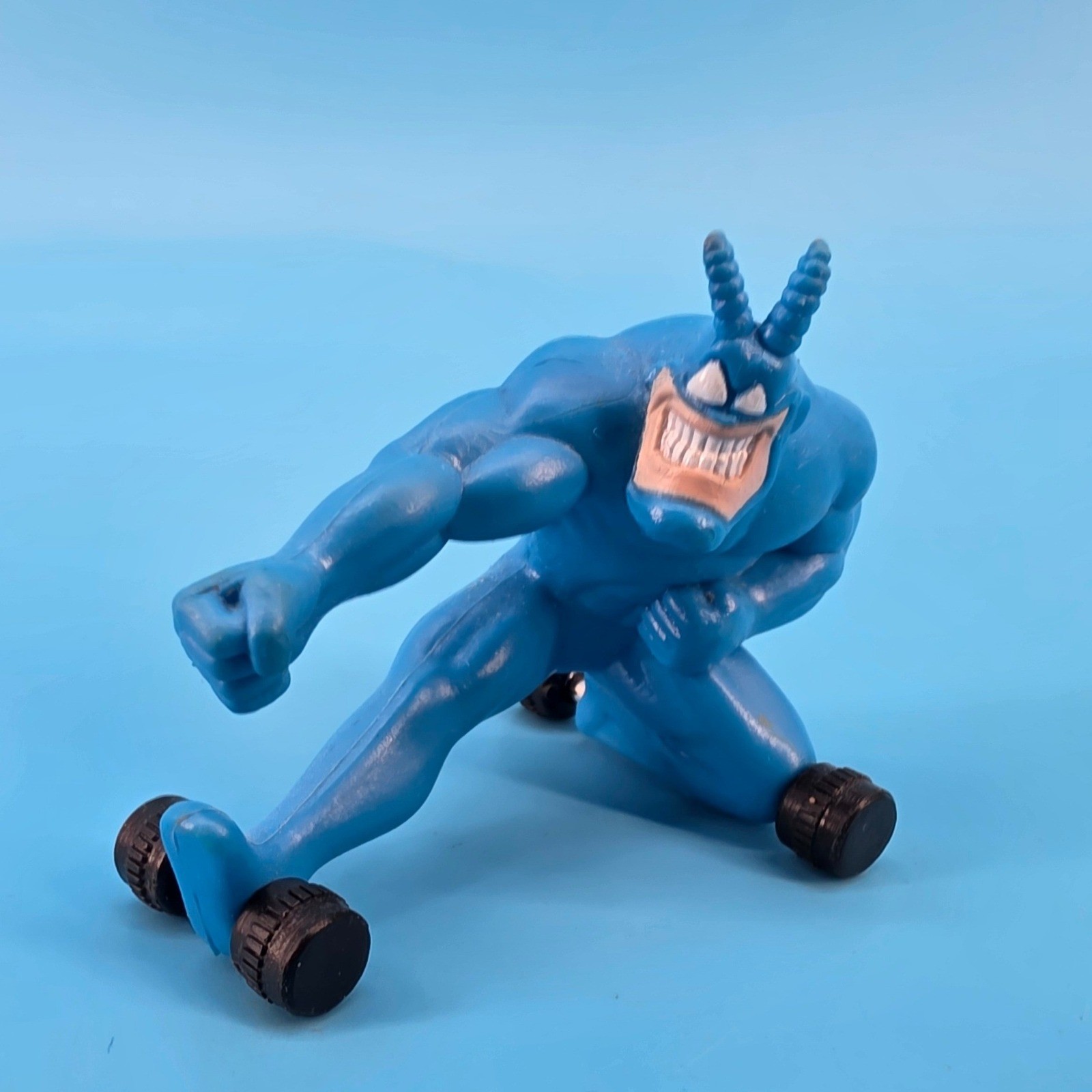 Vintage 1995 The Tick Animated Series Burger King Promo Rolling Action Figure