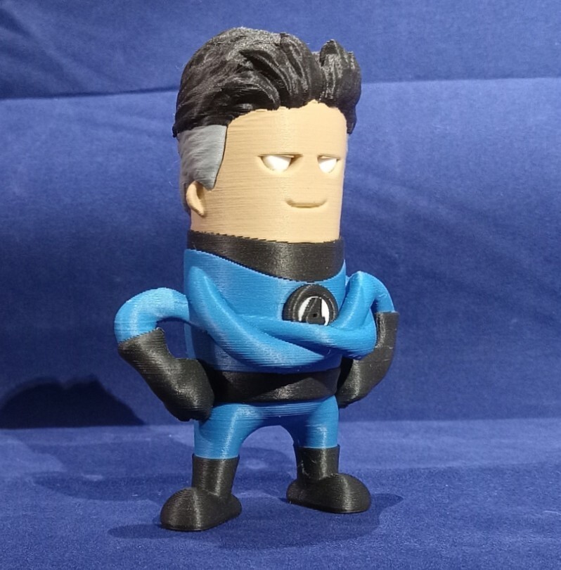 Mister Fantastic Miniature Model Marvel Mini Figurine Fantastic Four F4