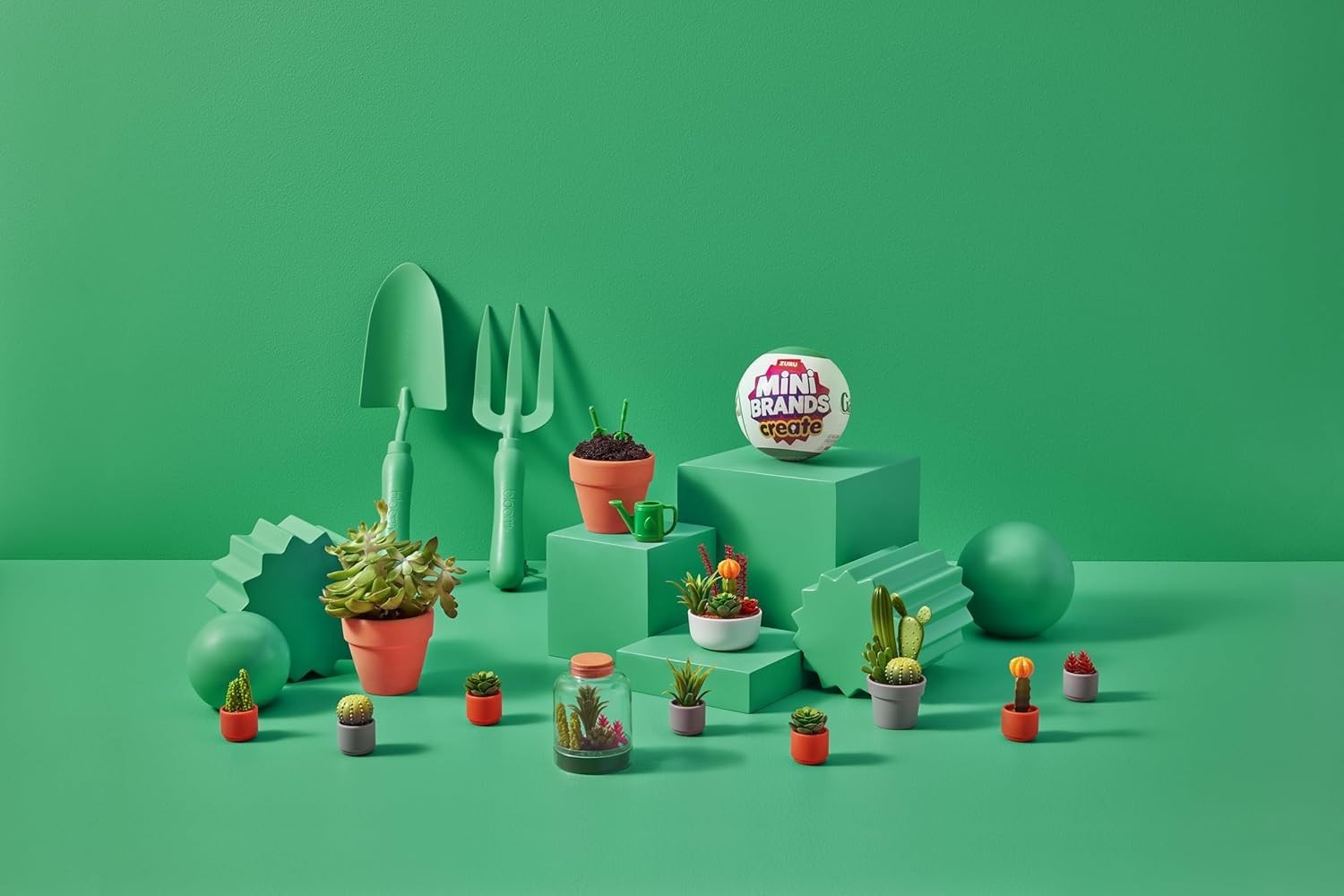 Create Garden Capsule 2 Pack – Mini Botanical Collectibles for DIY Garden Fun