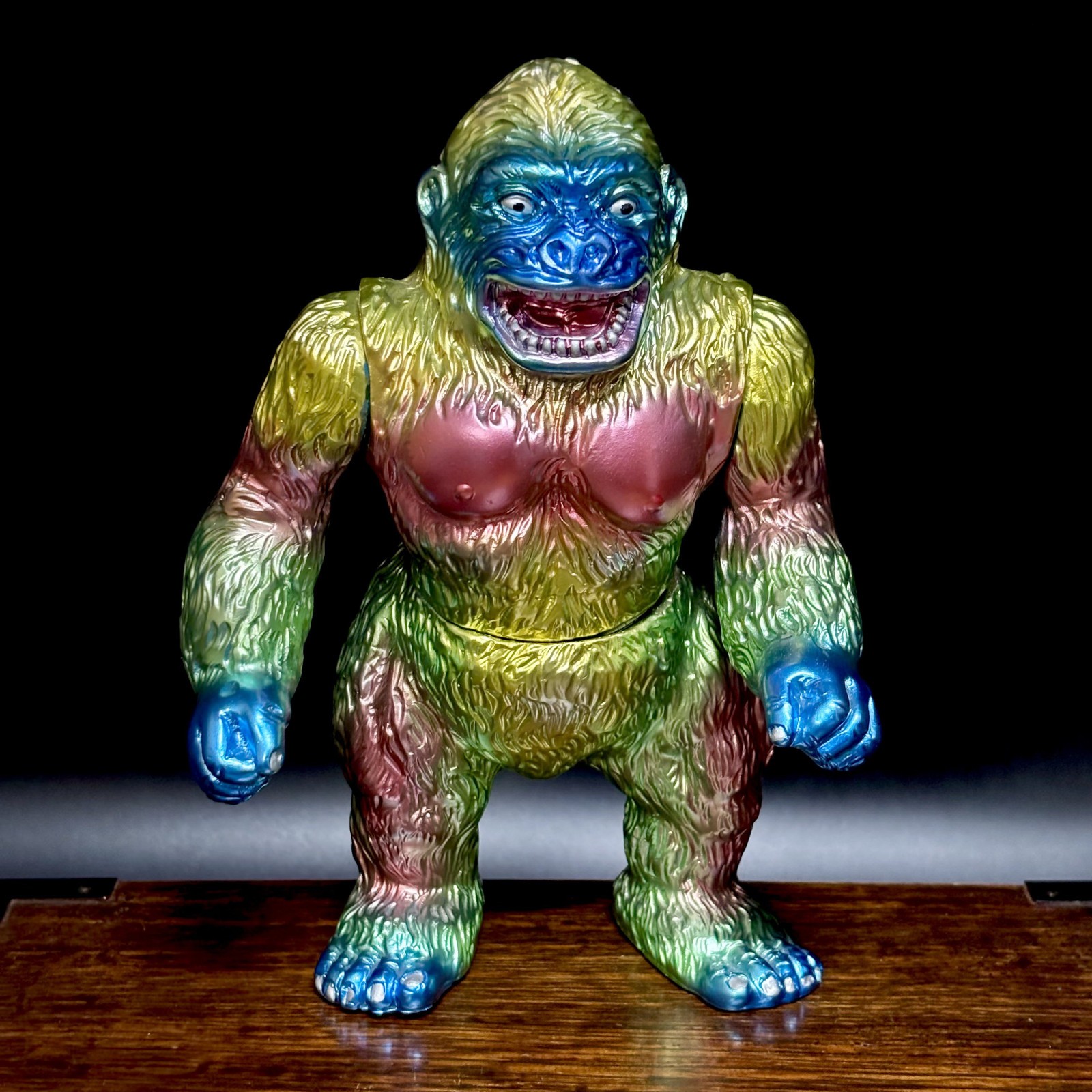 Marusan Giant Gorilla Sofubi Figure Repaint Custom 20cm Japan Kaiju