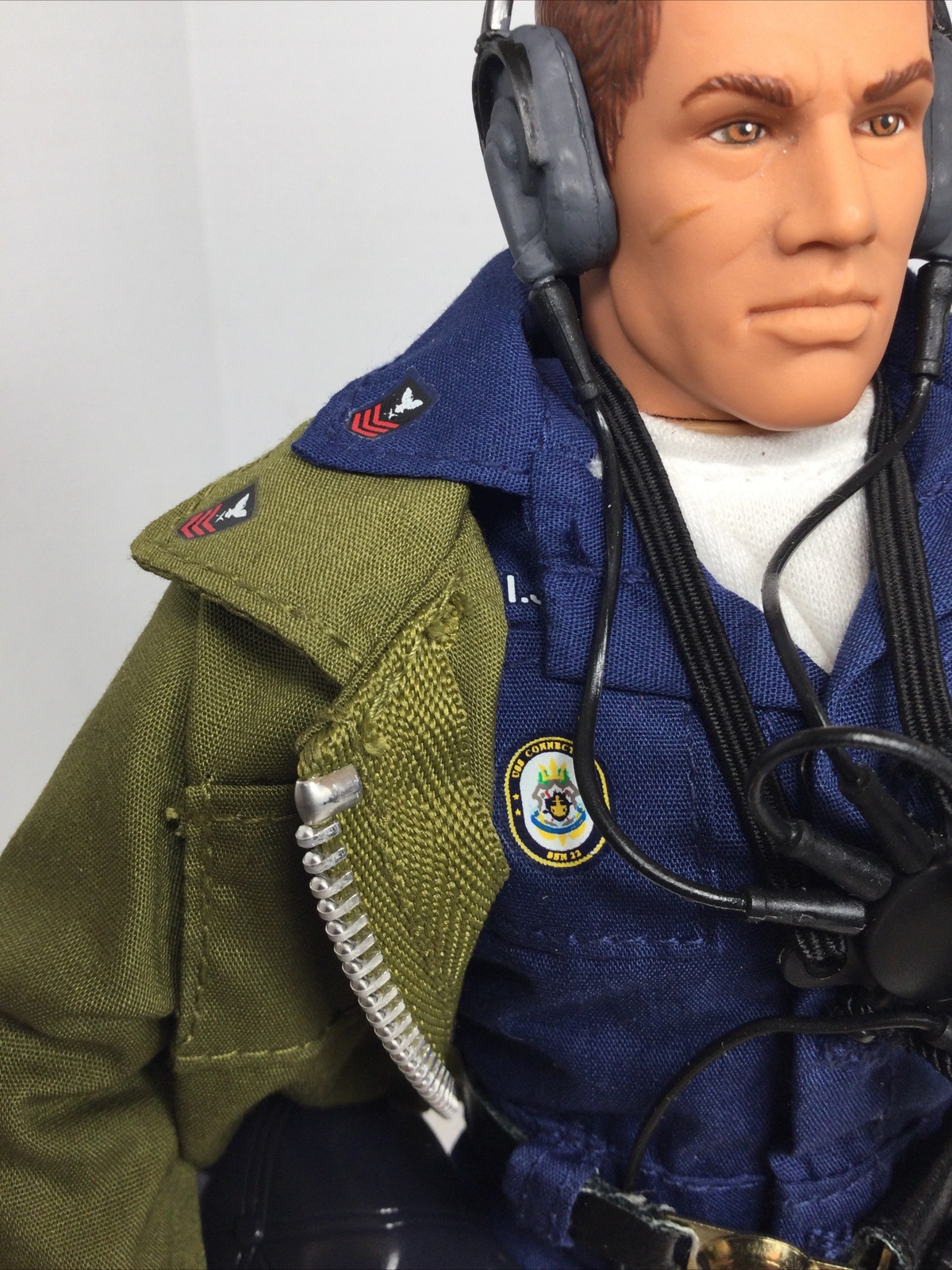 1/6 HASBRO GI JOE US NAVY MODERN SUBMARINE CREWMAN USS CONNECTICUT SSN-22 21ST