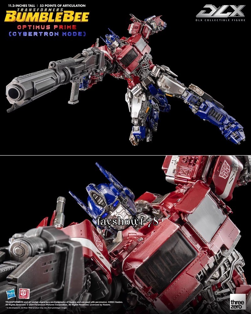 Threezero Bumblebee Movie DLX OP Action Figure 12&Prime; Collection LED Model Toy Gift