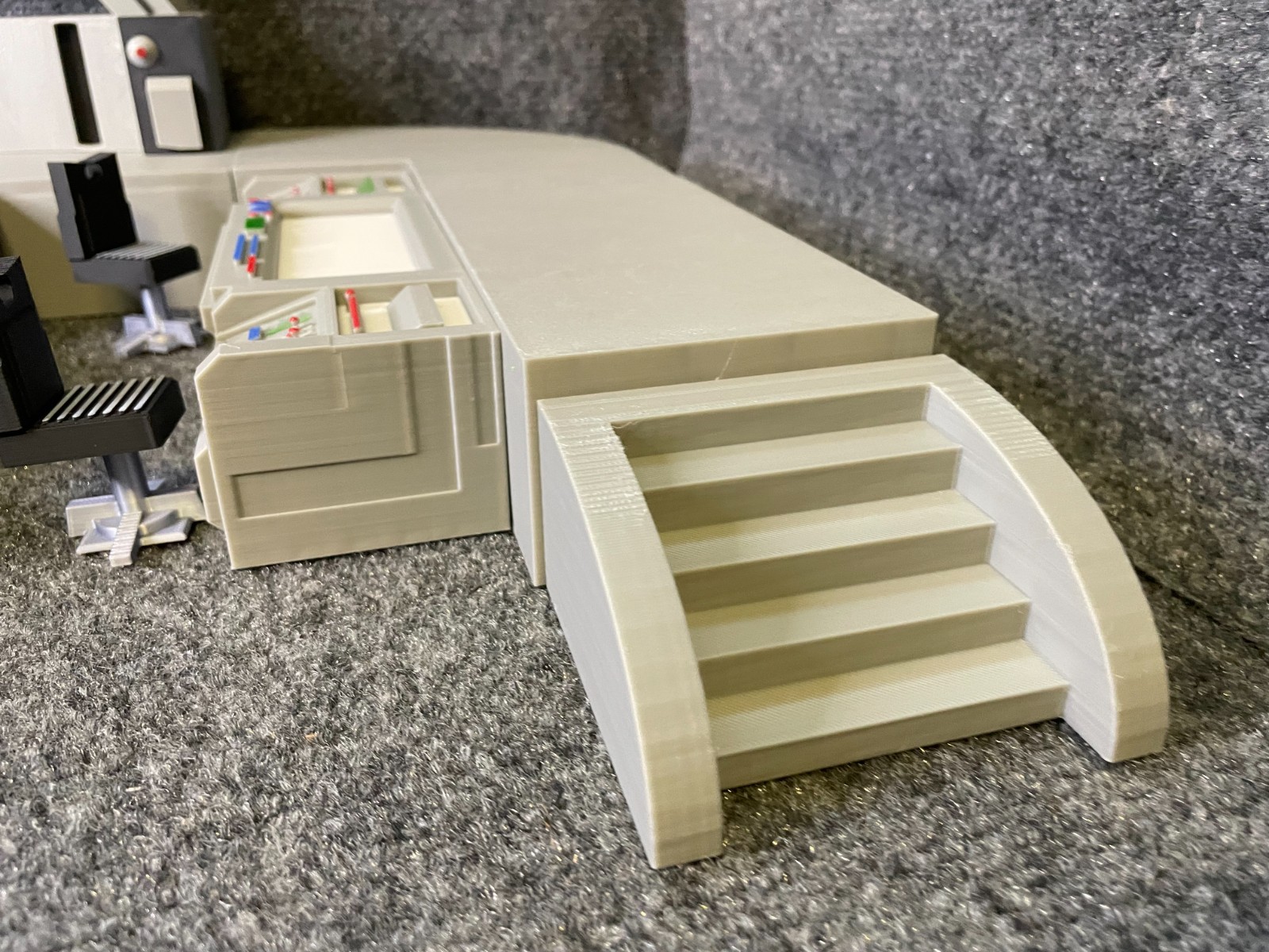 Star Wars inspired Custom made generic Bridge room Diorama