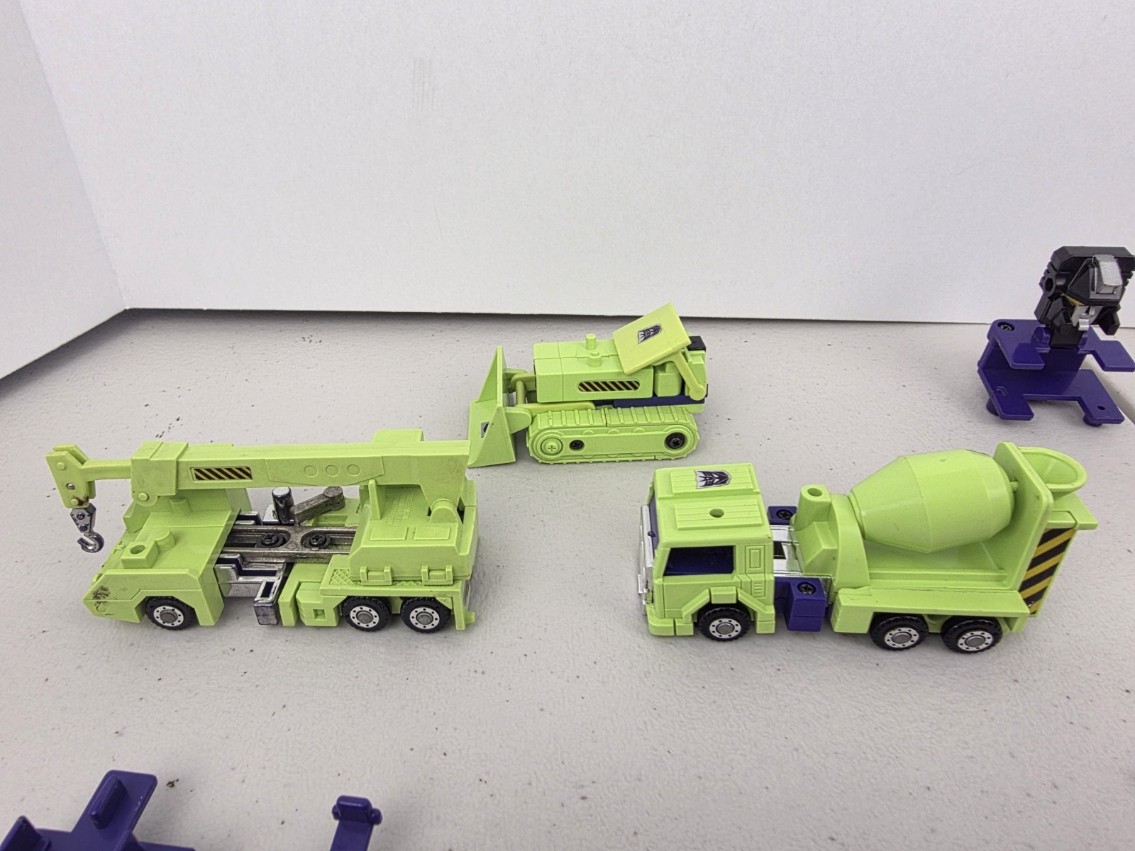Vintage G1 Transformers Constructicons Devastator Hasbro 1985