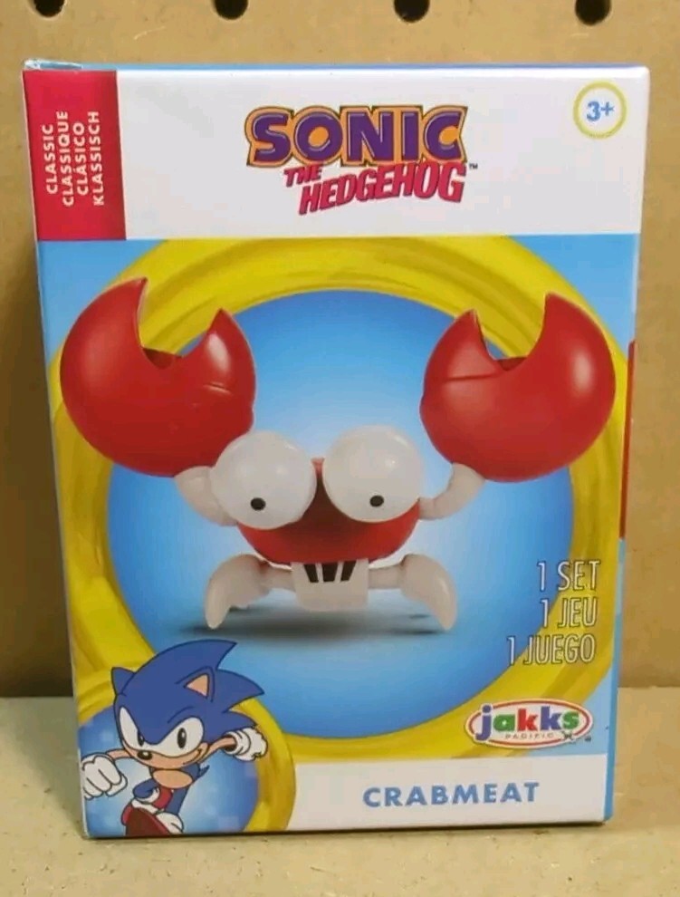 2023 Jakks Pacific Sonic The Hedgehog 2.5&Prime; Classic Action Figure Toy New.