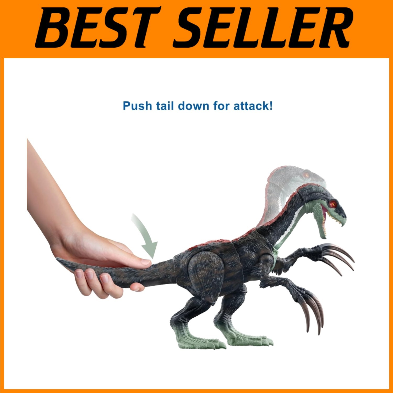 Large Dinosaur Action Figure with Attack Feature and Sounds