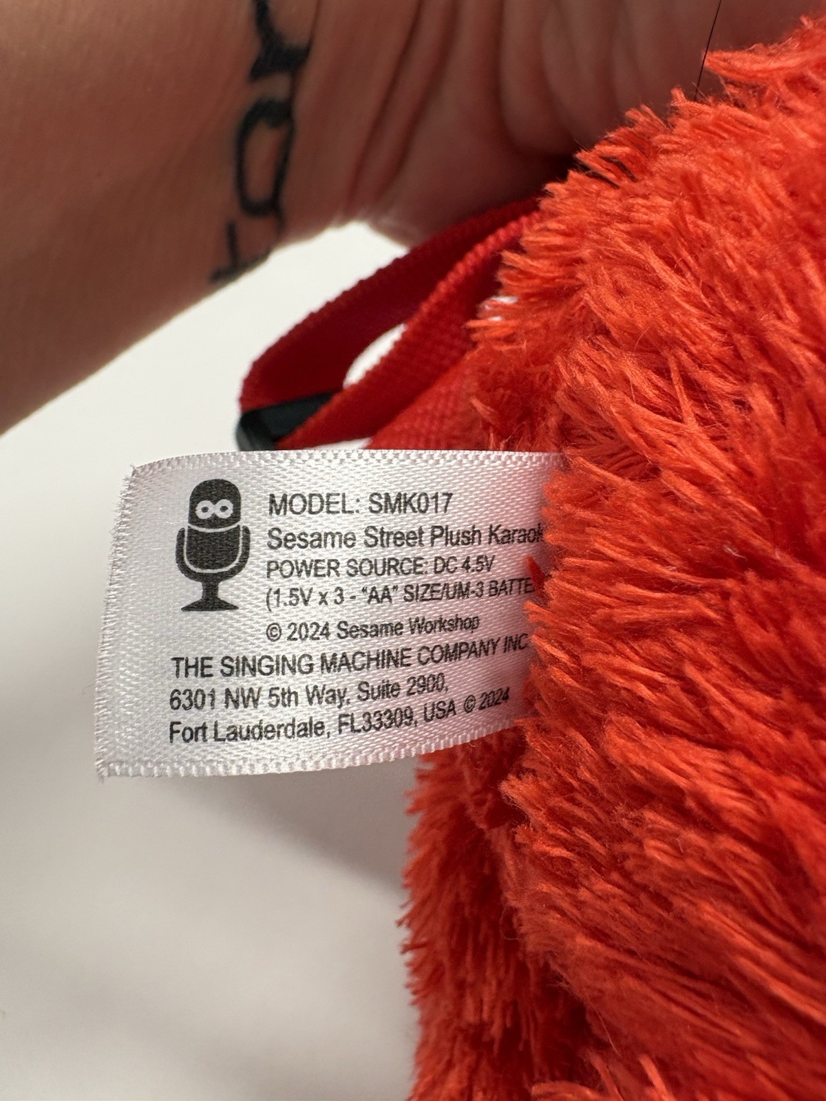 Elmo 15&Prime; Backpack with Adjustable Straps Stuffed Animal Plush Sesame Street