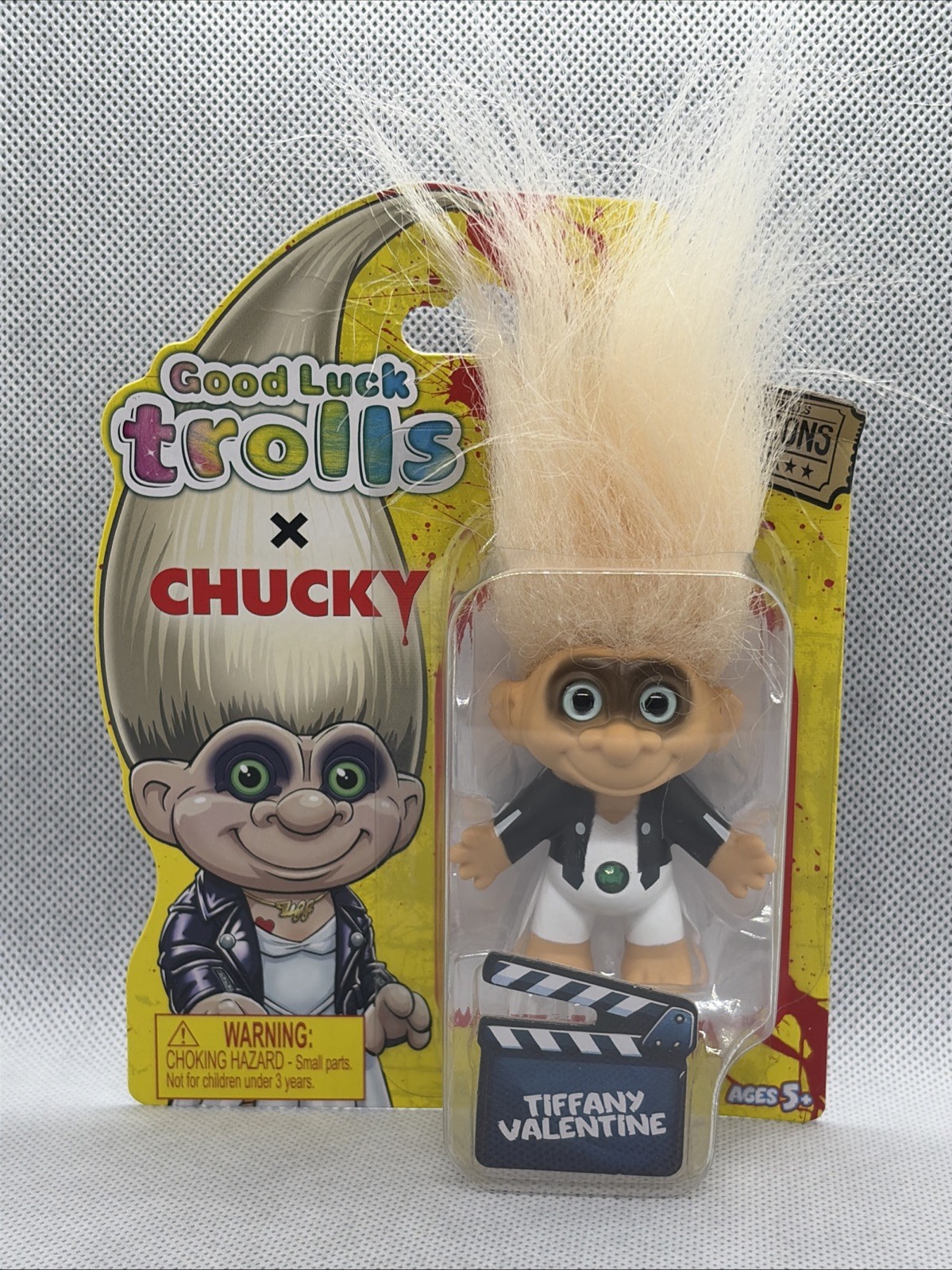 Good Luck Trolls x Chucky Movie Icons Tiffany Valentine Figure