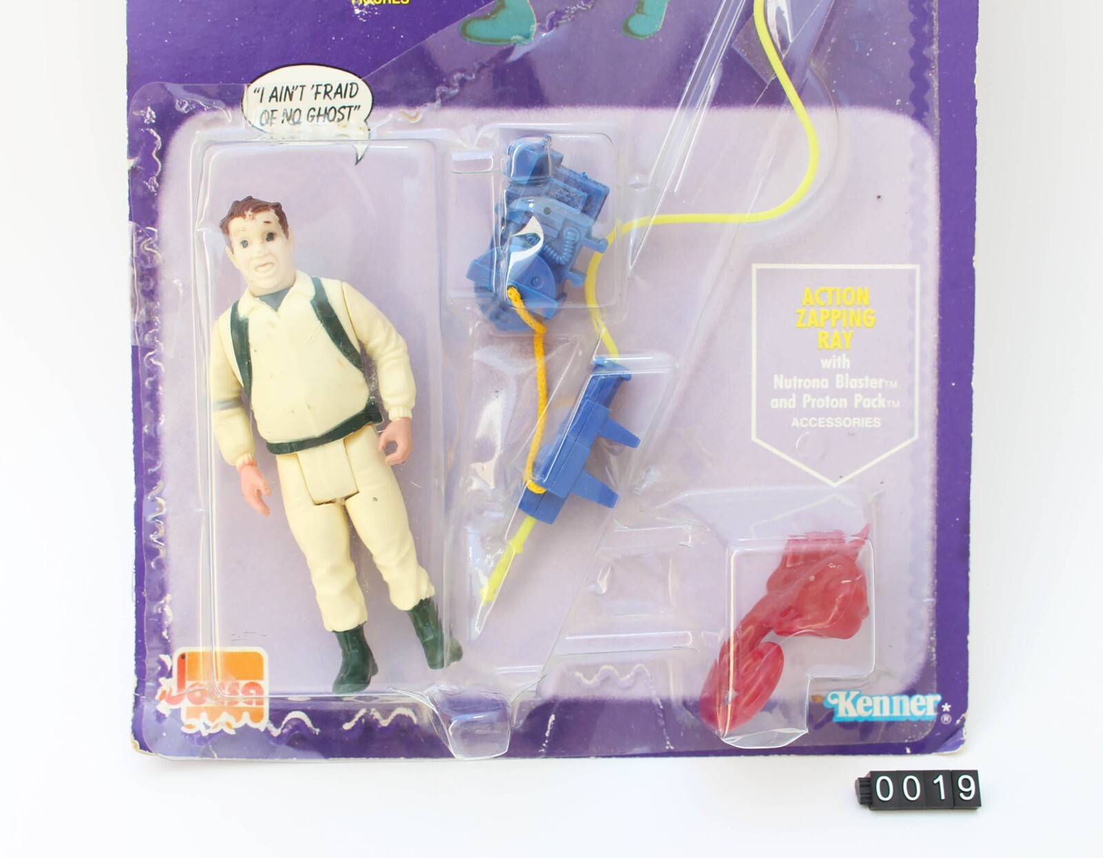Vintage The Real Ghostbusters Ray Stantz & Wrapper Ghost Kenner Jocsa Argentina