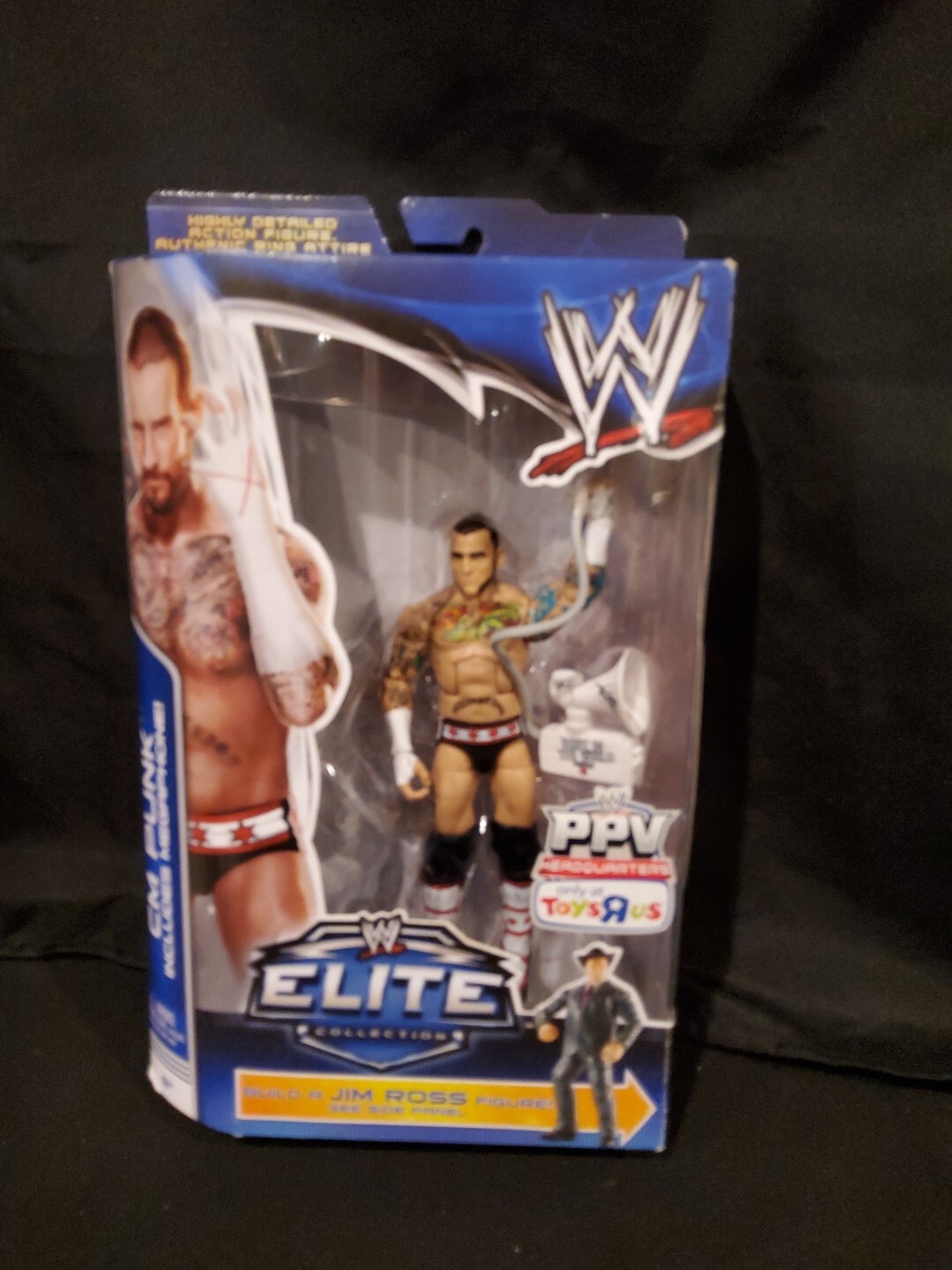 WWE Elite Collection 7 » CM PUNK PPV Headquarters – No Build A Figure Accessory