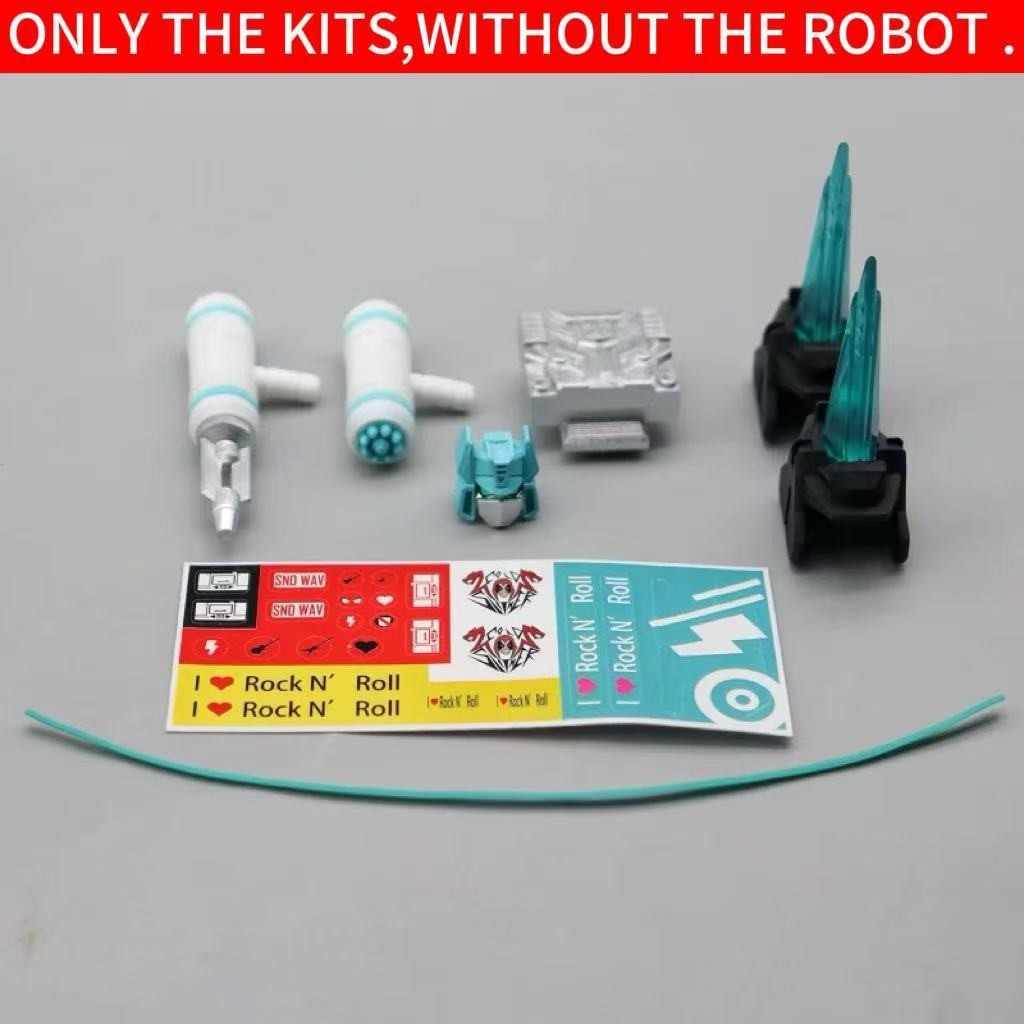 Custom DIY Upgrade Parts Kit Compatible with Vehicon Action Figure Accessories