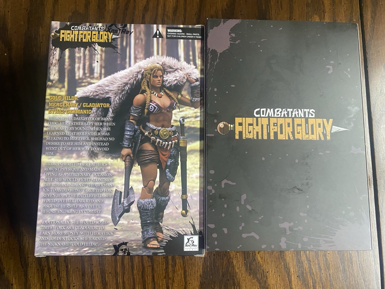Xesray Studio Combatants Fight For Glory Gold Hildr 1/12 NISB Unopened