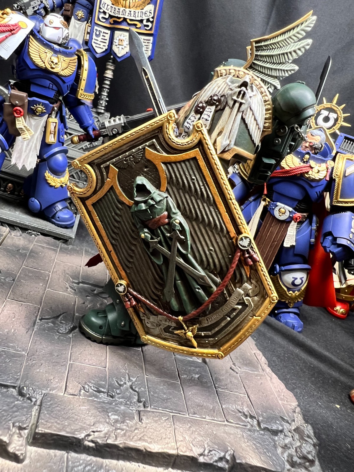Warhammer 40k Customized Joytoy Dark Angels Blade Champion