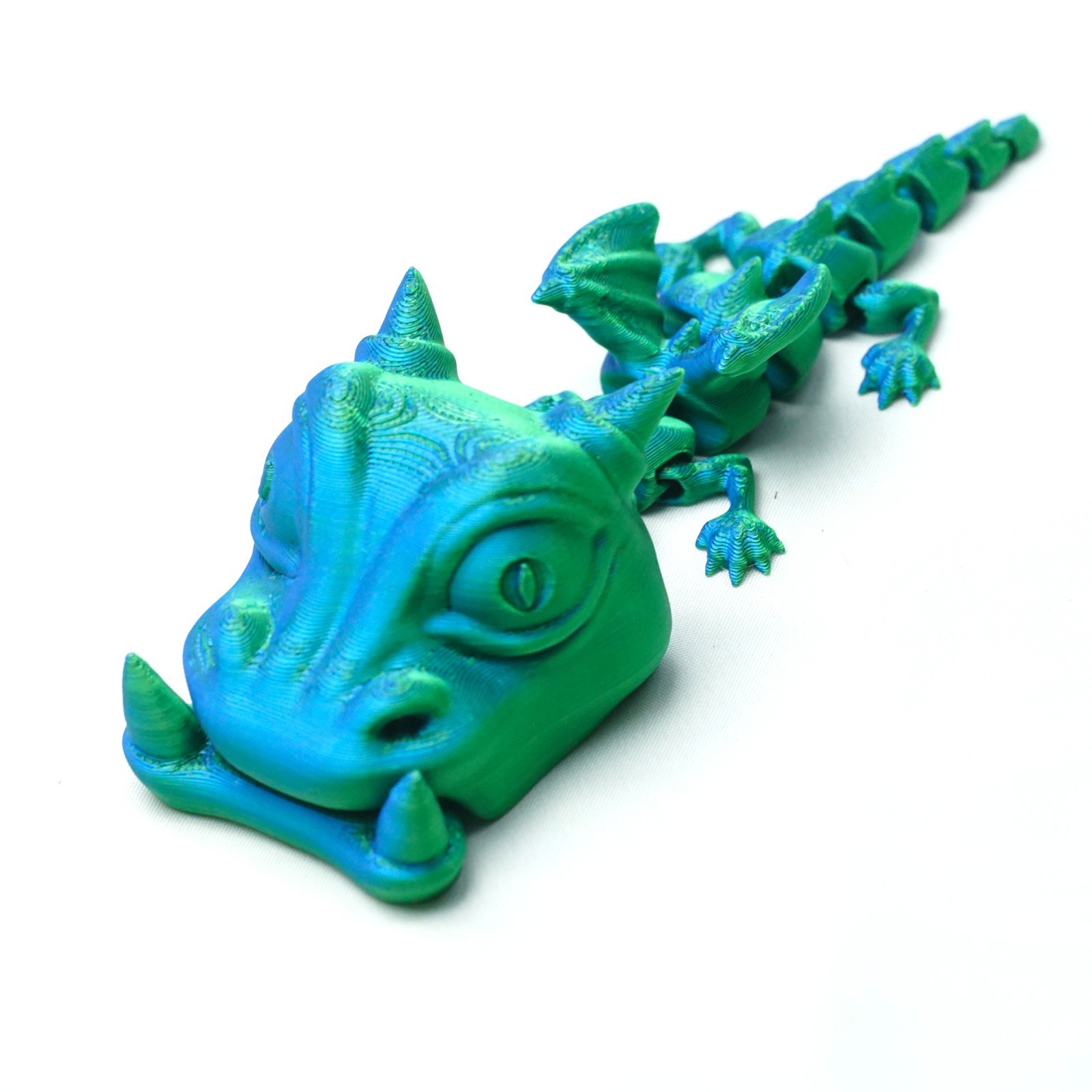 6inch 3D Printed Dragon Model,Articulated Animals figure,Fidget Toys Home Decor