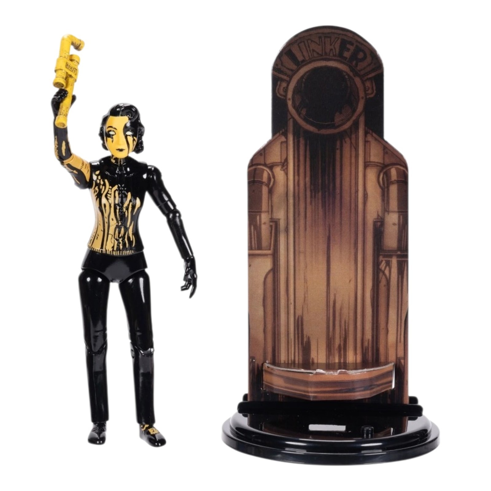Bendy & The Ink Machine 5&Prime; Audrey Figure with Pipe Wrench Black Ages 14+
