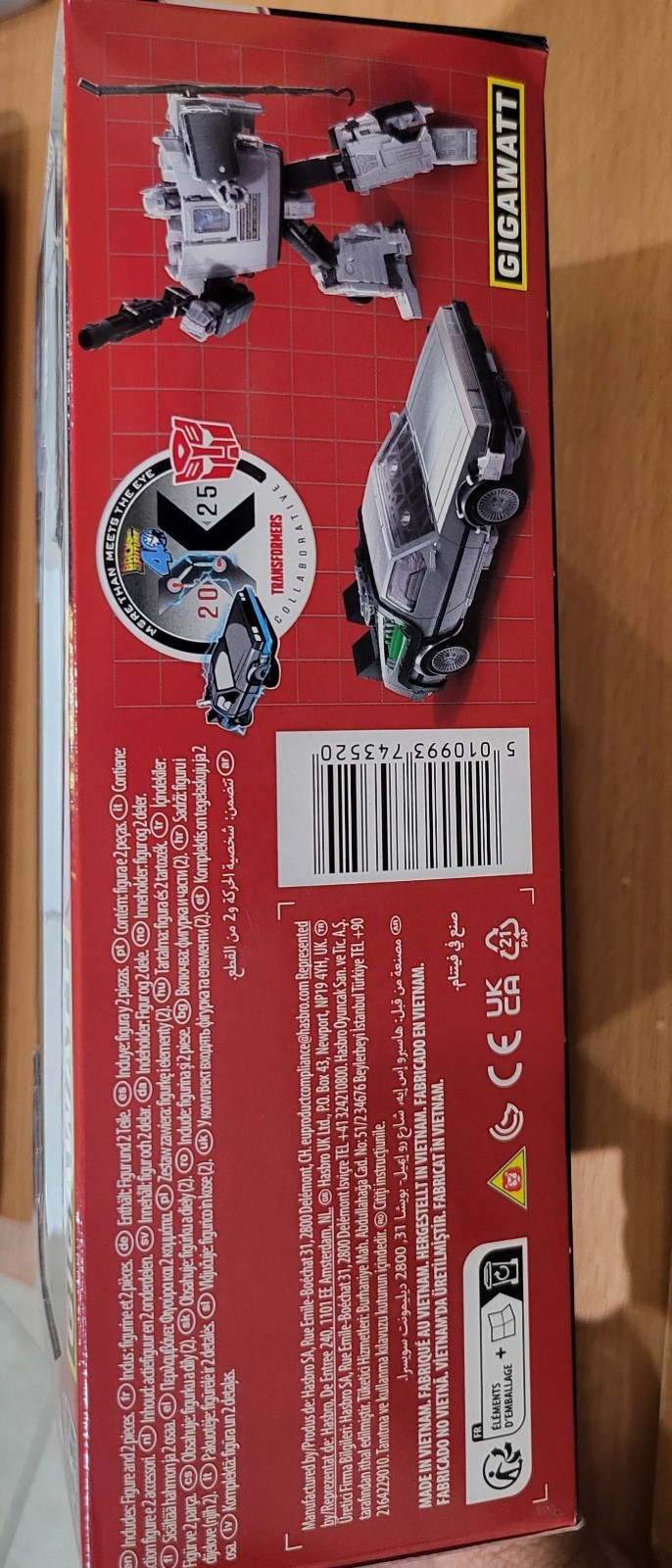 Transformers Back to the Future Collaborative . Gigawatt Brand New sealed.