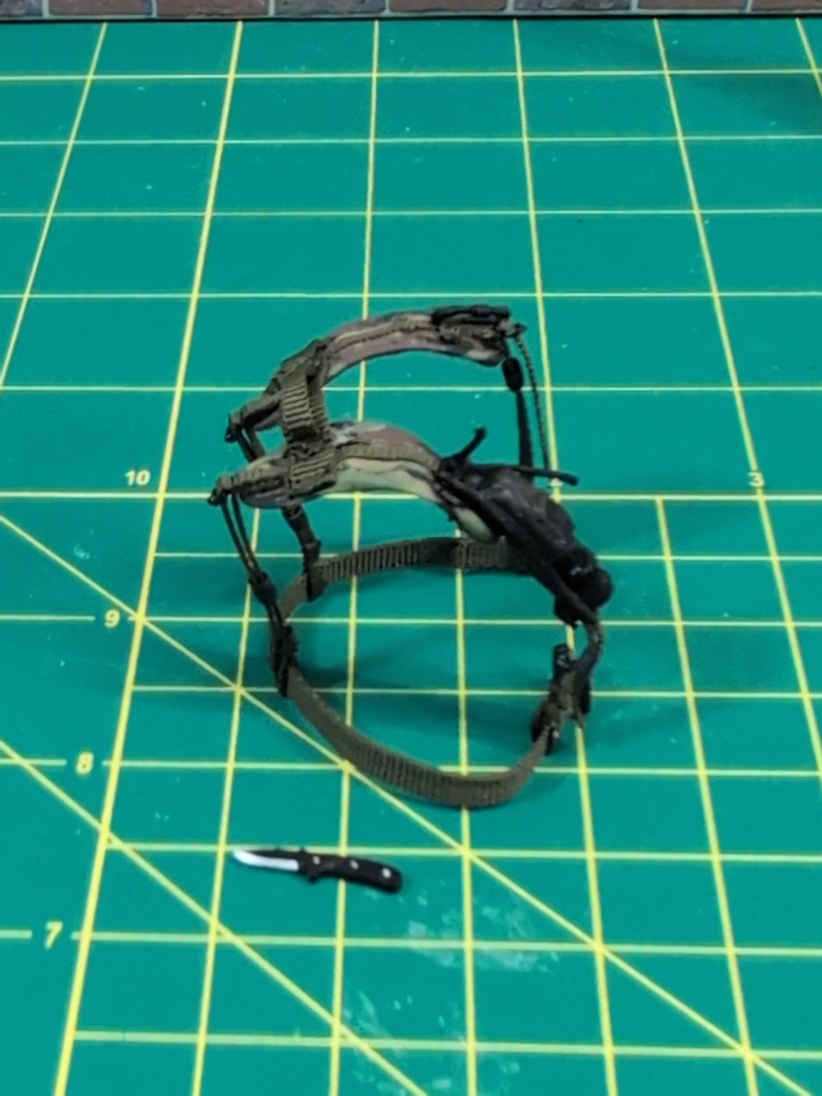 Crazy Figure 1/12 Scale Adjustable Tactical Harness & Knife 6&Prime; Figure « NEW*
