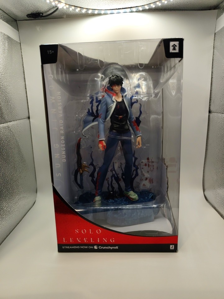 Jazwares Total Anime Figure Solo Leveling Sung Jinwoo Dungeon Raid Version New🔥