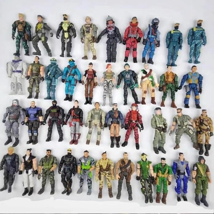 5pcs/lot the Corps Special Force Random Gi Joe Lanard Action Figure Toy 3.75&Prime;