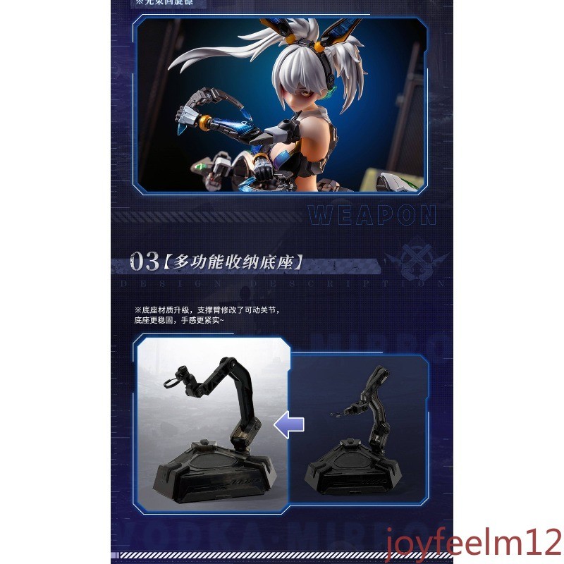 Animester Thunder Task Force Vodka Mirror 1/9 Articulated Soft-Body Figure 22cm