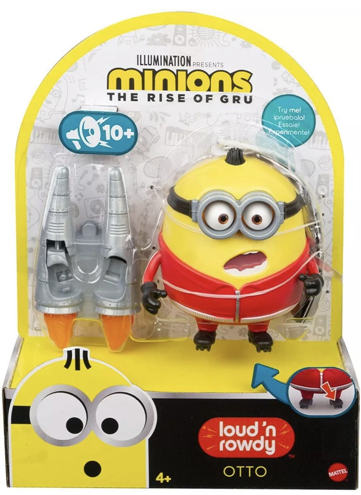 Illumination Presents Minions The Rise Of Gru Loud &lsquo;N Rowdy OTTO | New | Age 4+