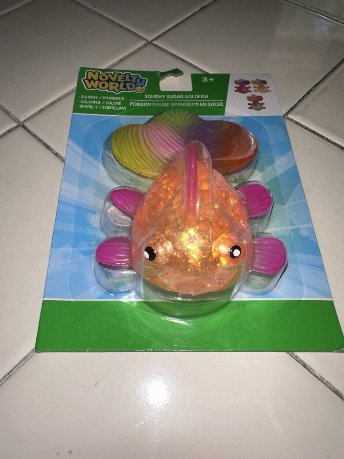 Novelty World Squishy Gold Fish