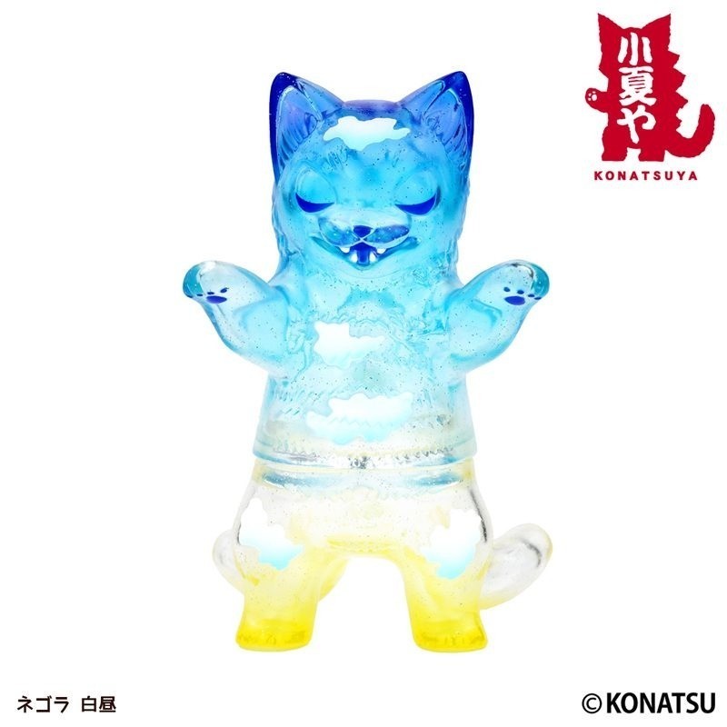 KONATSUYA Sofubi Figure Negora Yoi / Hakuchu / Cheshire Cat Set Official 2026