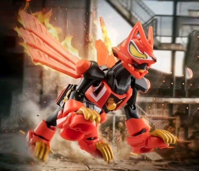 Kamen Rider Starlight Series 6 Blokees Geats Boost Mark II Beast Mode figure
