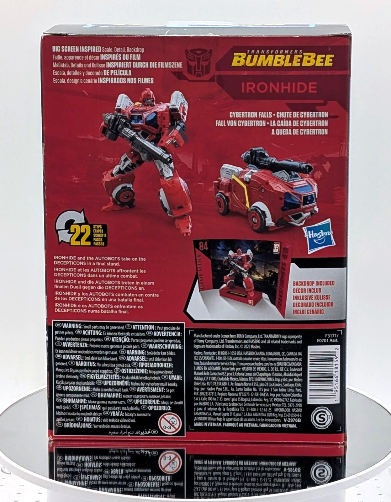 Hasbro Transformers Studio Series Deluxe Class Bumblebee Movie #84 IRONHIDE!!