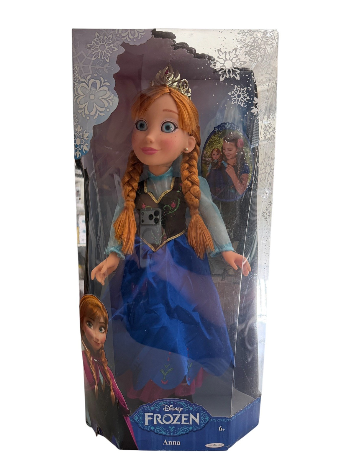Disney FROZEN LARGE PRINCESS AND ME ANNA 20” Doll NIB