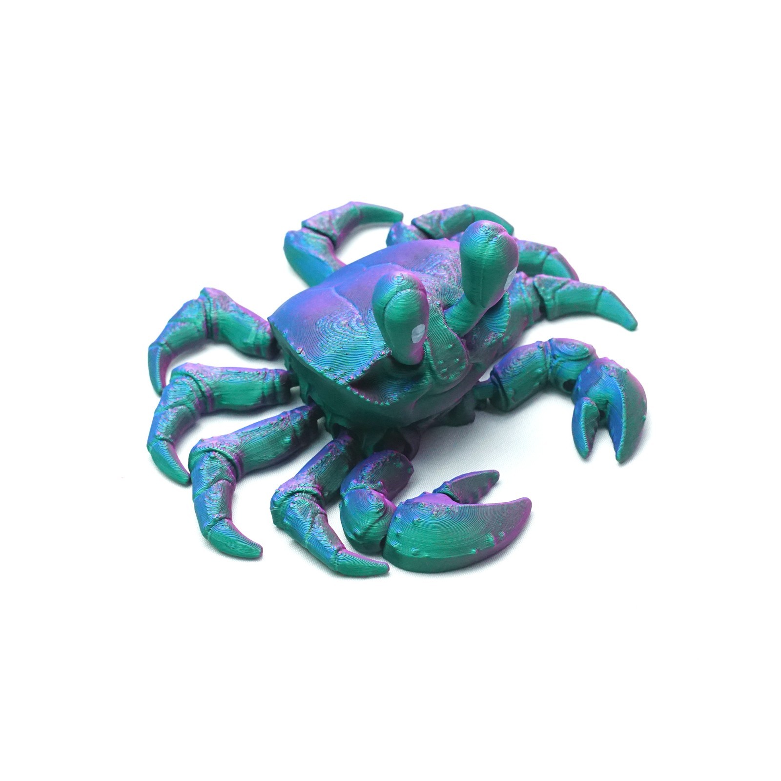 4.33inch 3D Printed Crab Model,Articulated Animals figure,Fidget Toys Home Decor